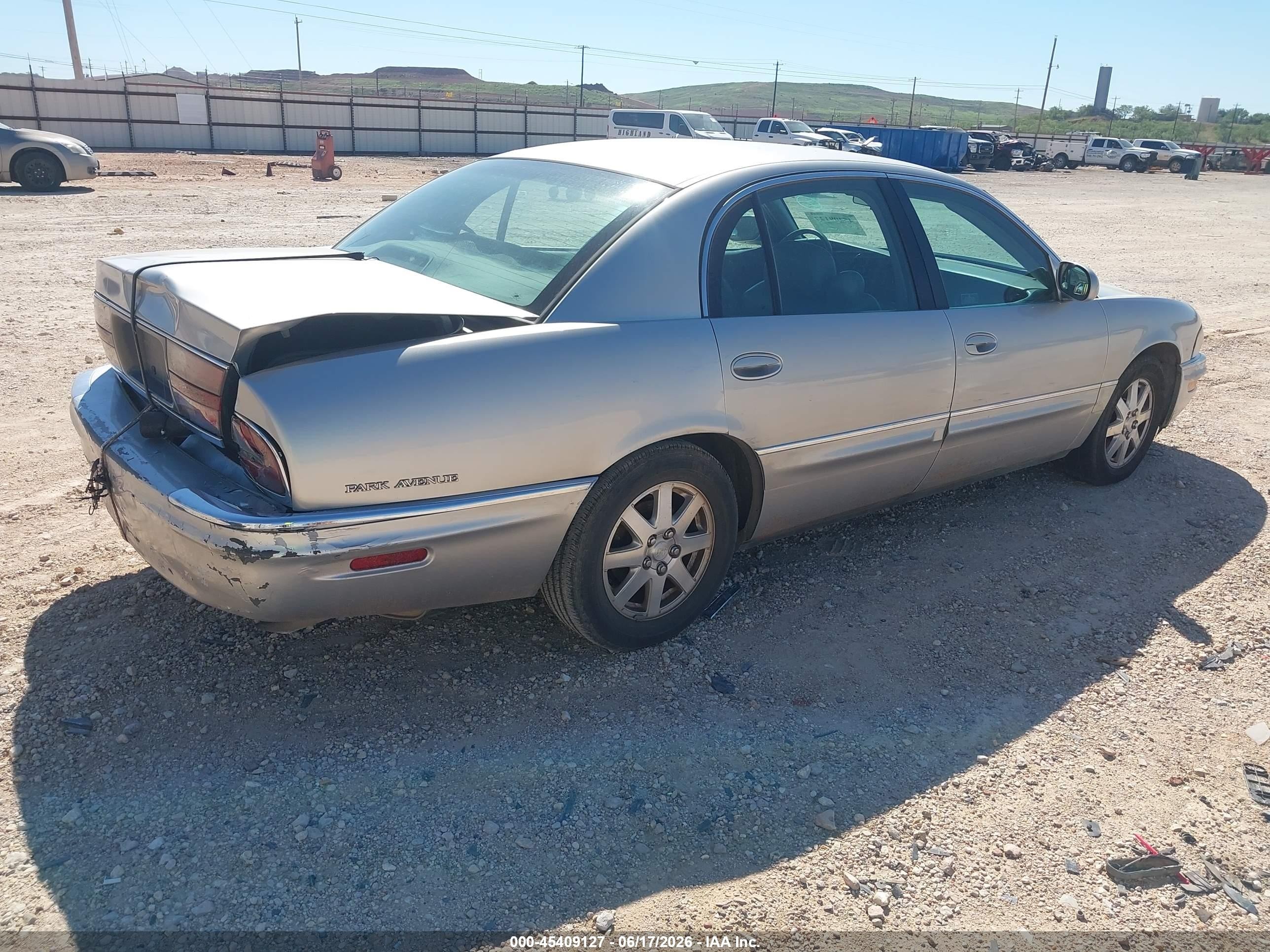 2004 Buick Park Avenue   Gray vin: 1G4CW54K444112279