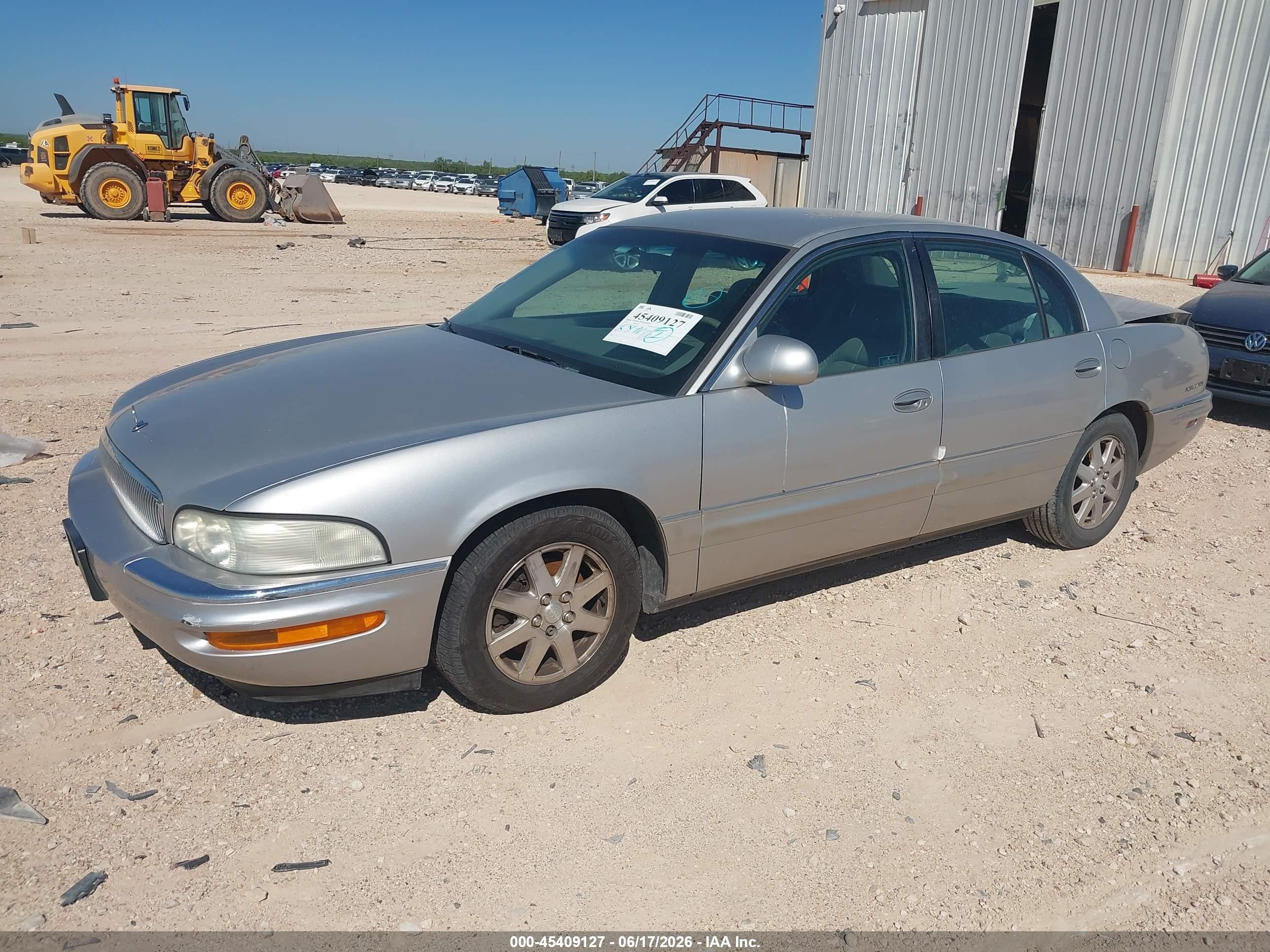 2004 Buick Park Avenue   Gray vin: 1G4CW54K444112279