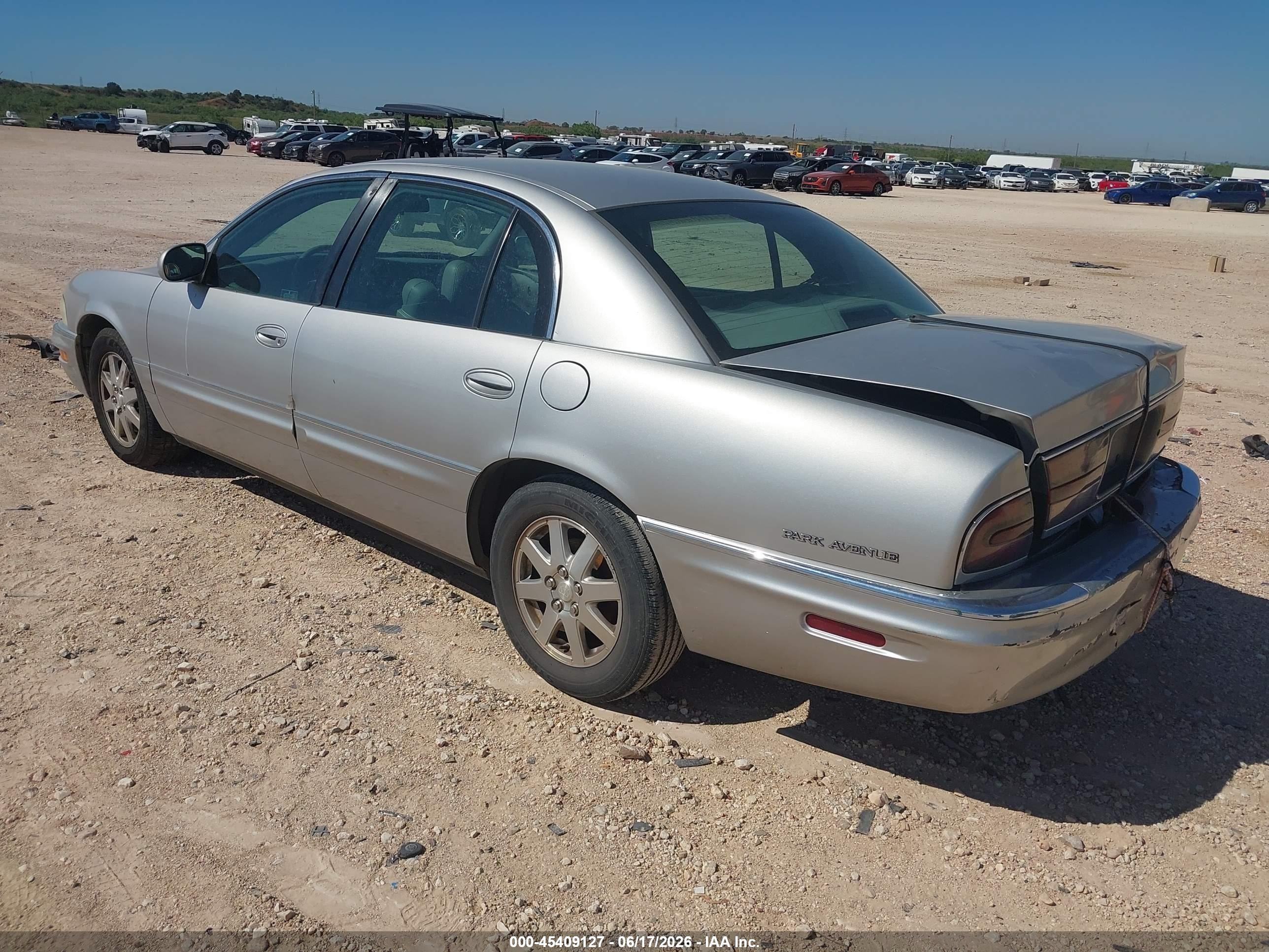 2004 Buick Park Avenue   Gray vin: 1G4CW54K444112279