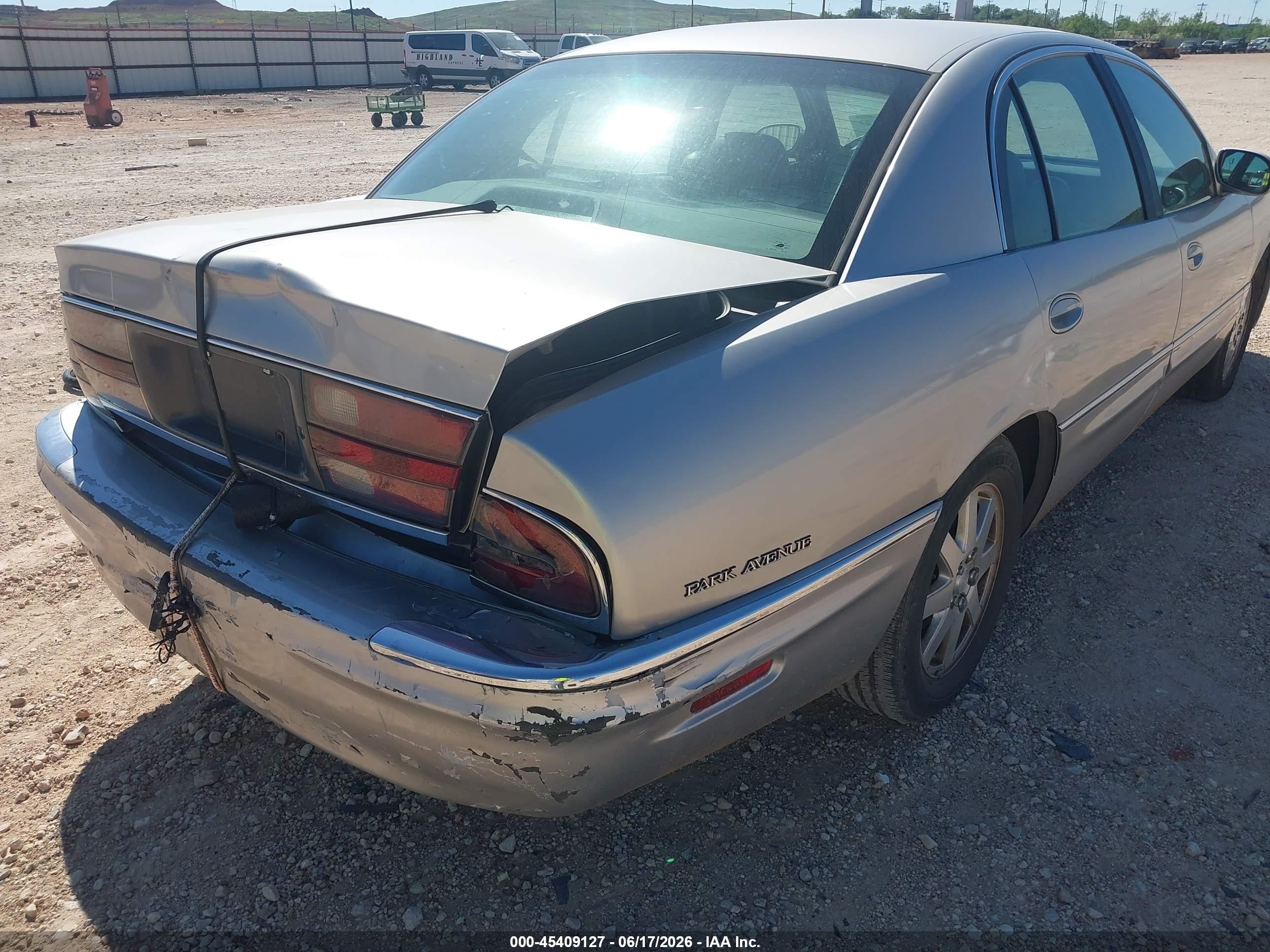 2004 Buick Park Avenue   Gray vin: 1G4CW54K444112279
