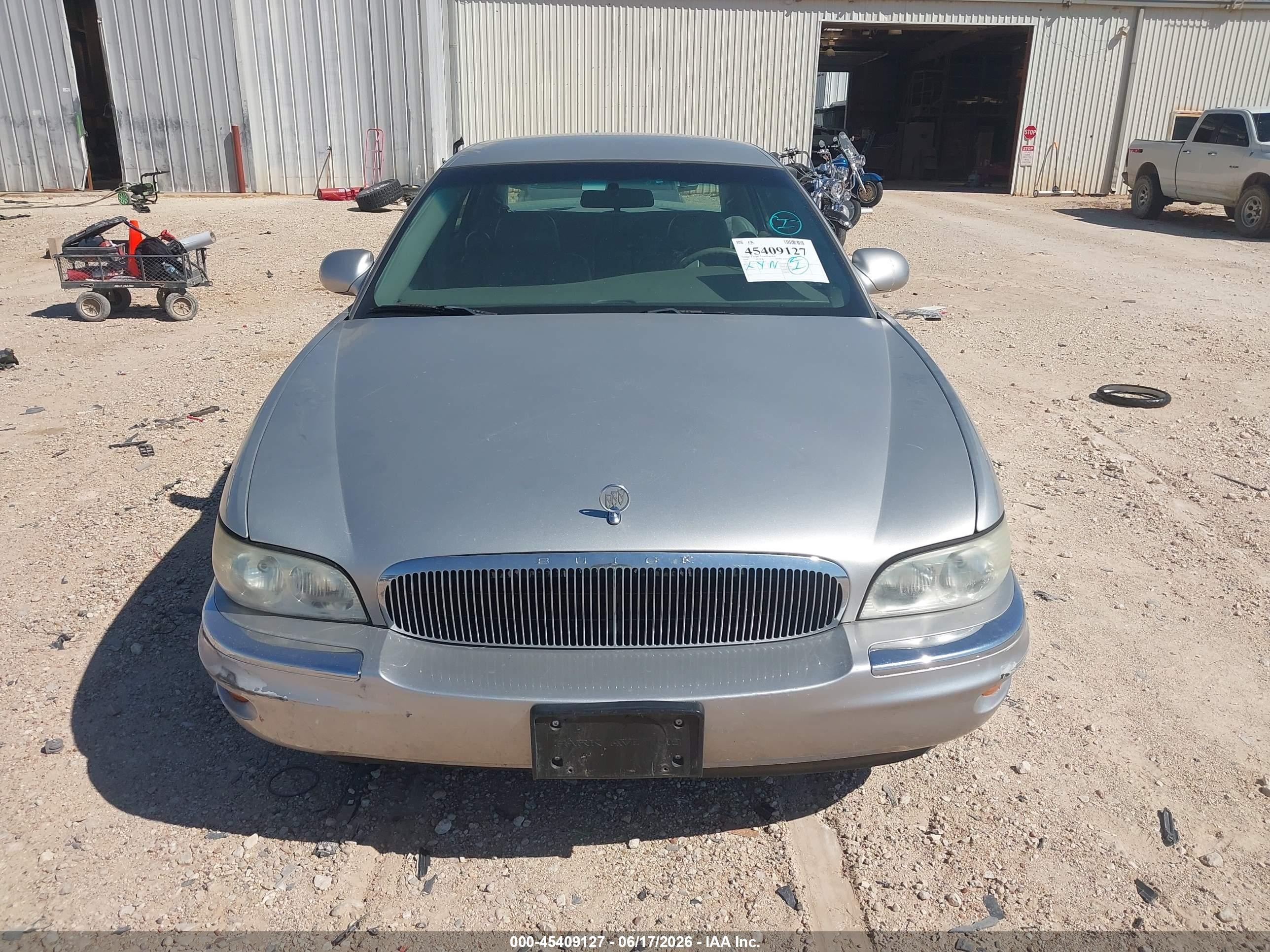 2004 Buick Park Avenue   Gray vin: 1G4CW54K444112279