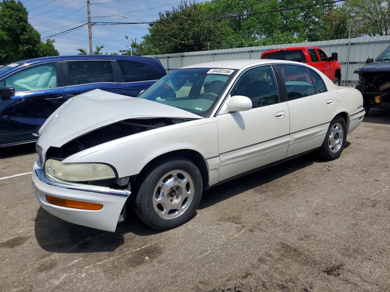 2000 Buick Park Avenue White vin: 1G4CW54K4Y4262883