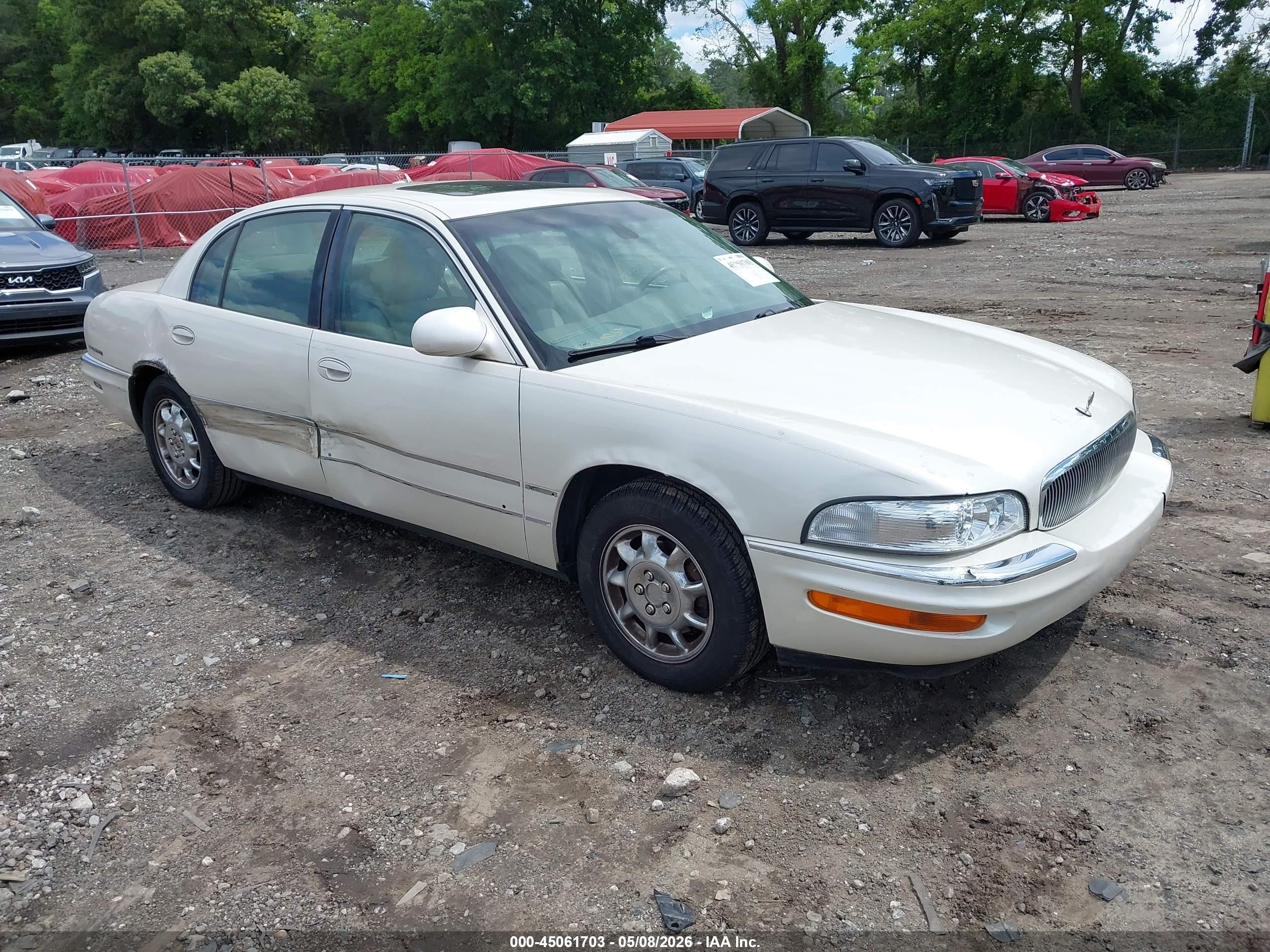 2002 Buick Park Avenue   Cream vin: 1G4CW54K524161407