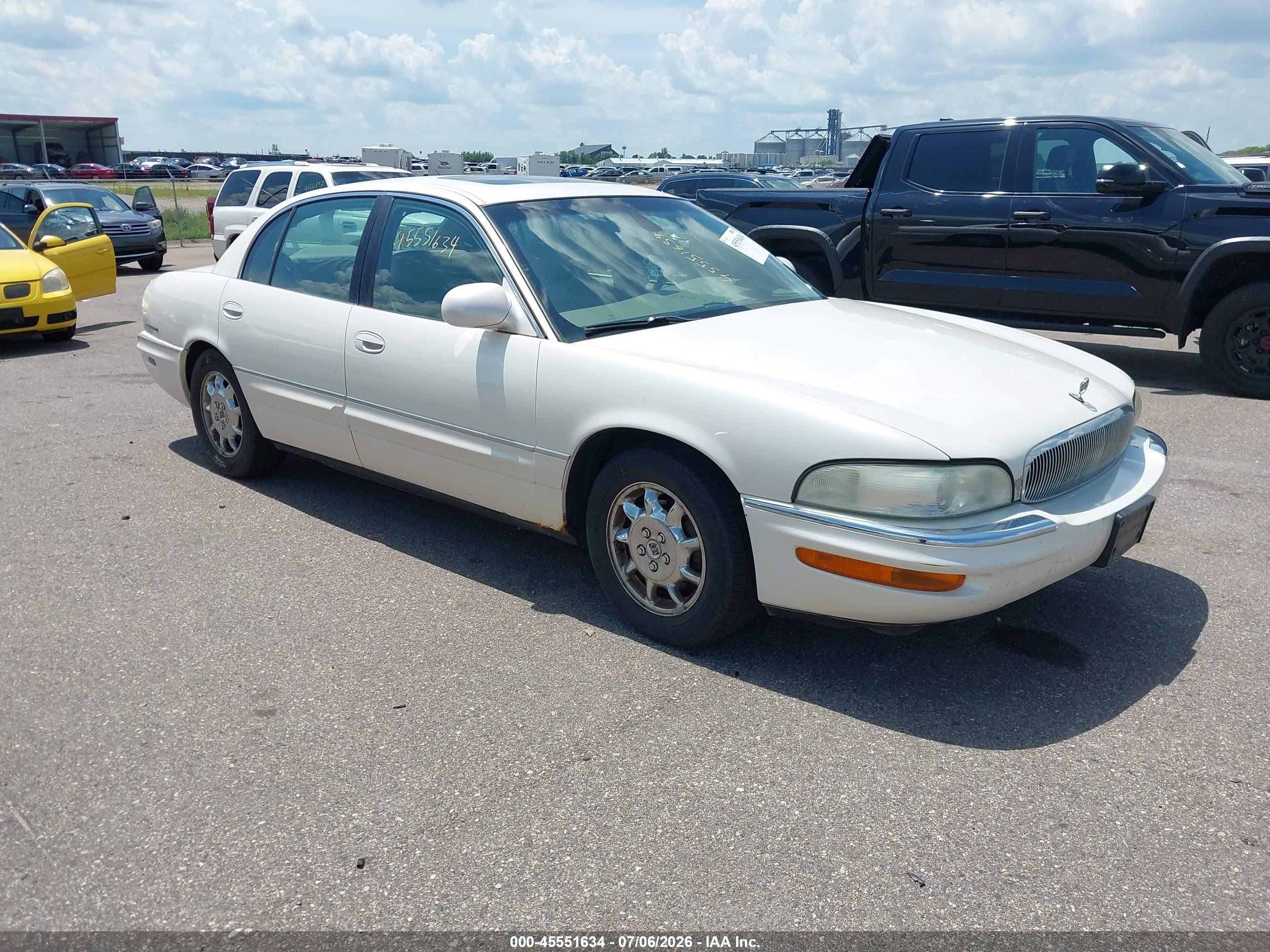 2003 Buick Park Avenue   White vin: 1G4CW54K534146830