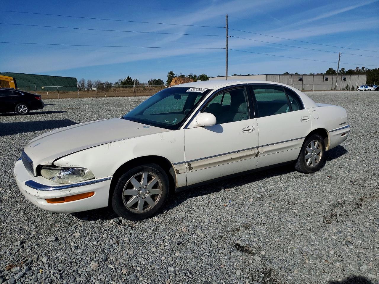 2004 Buick Park Avenue White vin: 1G4CW54K544106474