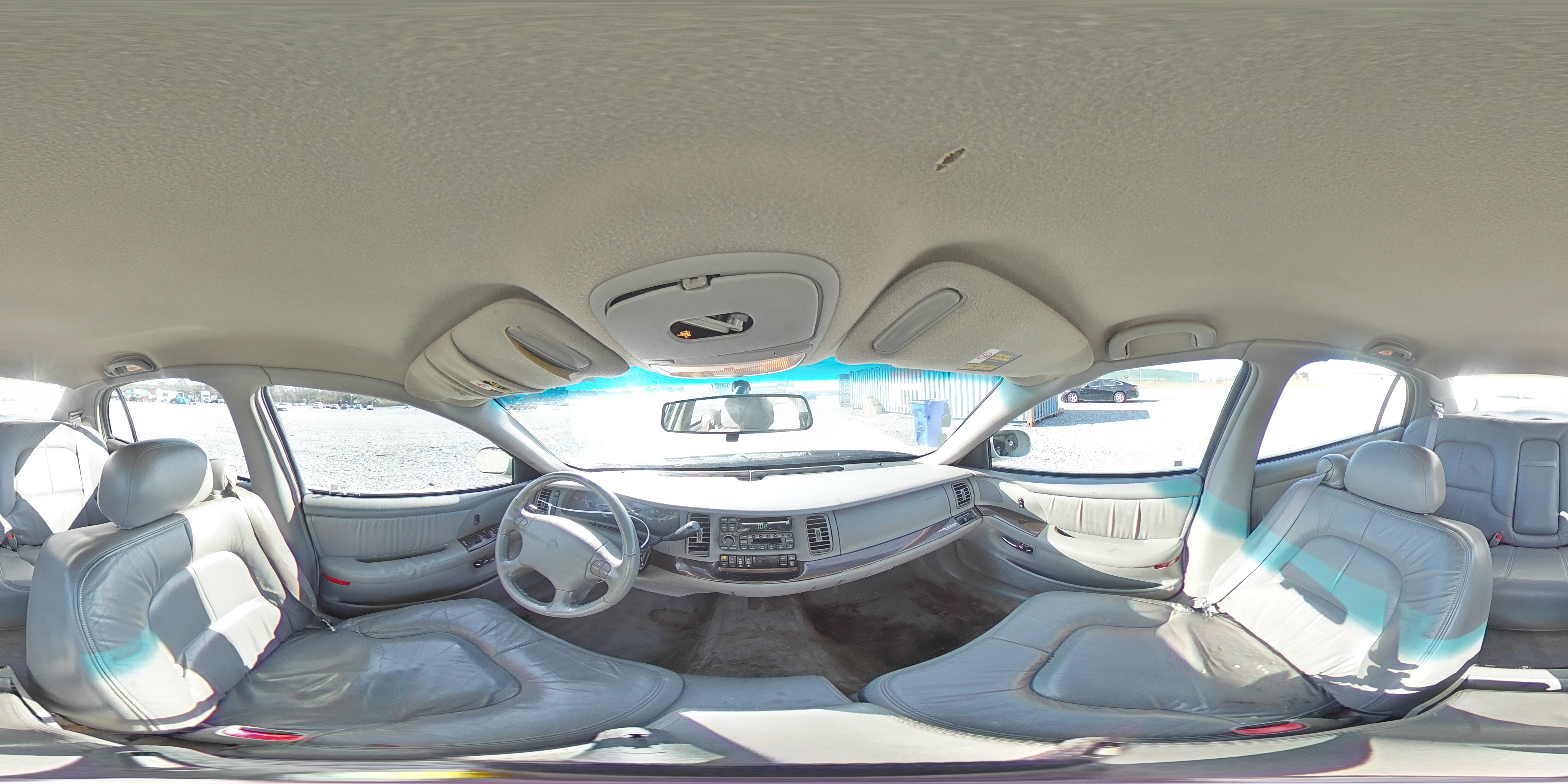 2004 Buick Park Avenue White vin: 1G4CW54K544106474