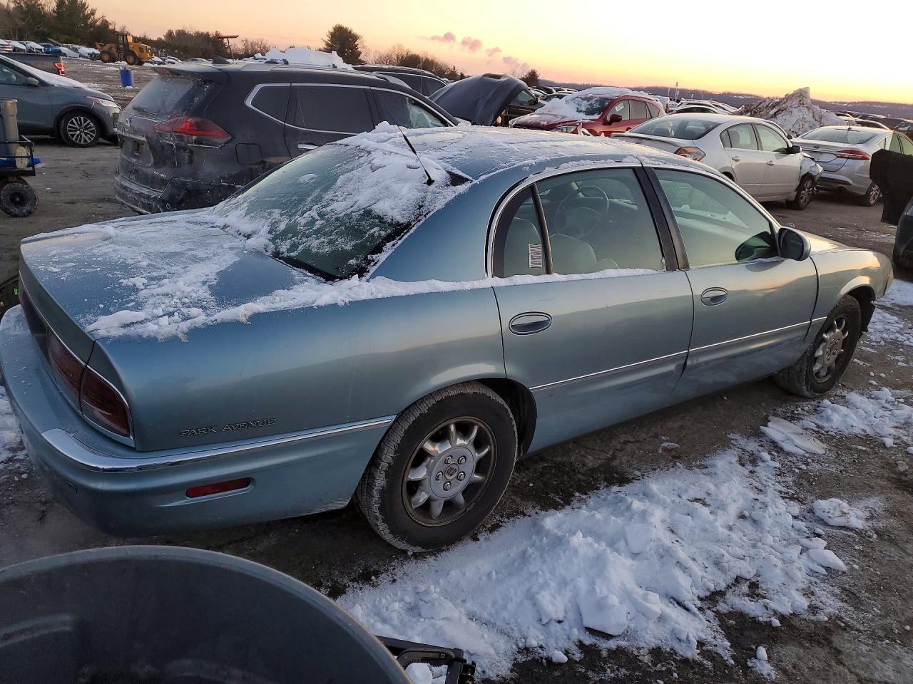 2004 Buick Park Avenue Silver vin: 1G4CW54K544134016