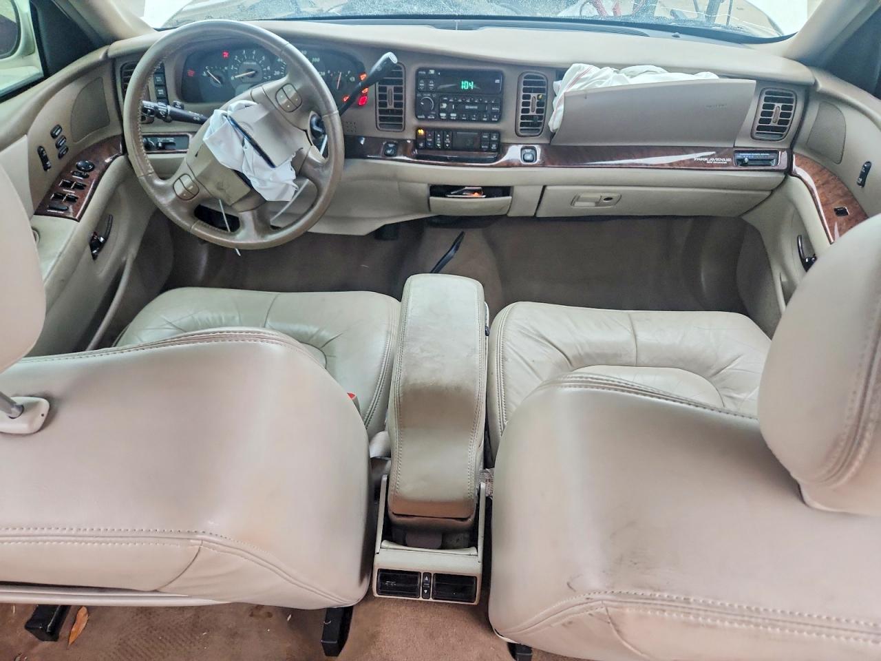 2004 Buick Park Avenue White vin: 1G4CW54K544163001