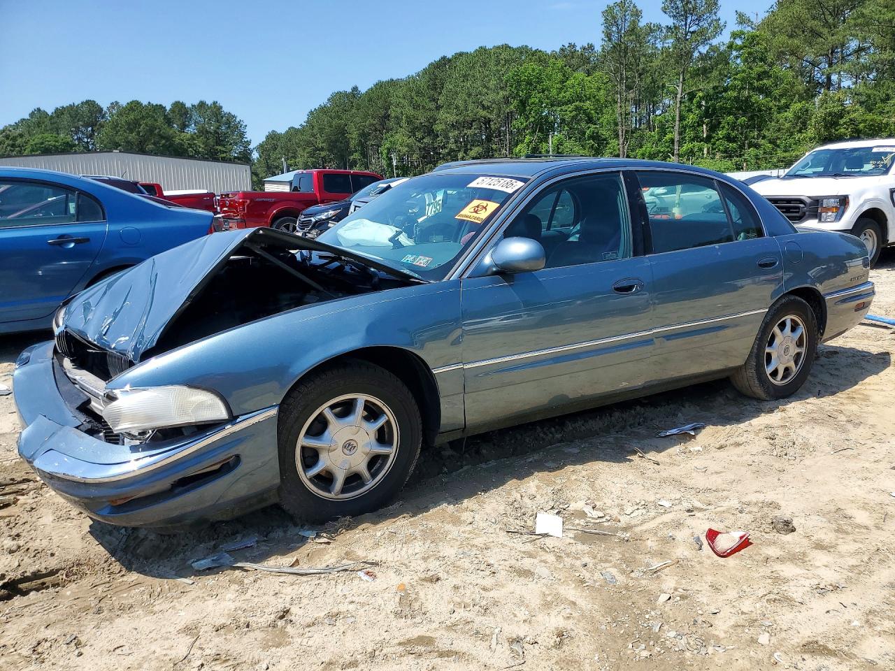 2000 Buick Park Avenue Blue vin: 1G4CW54K5Y4261127