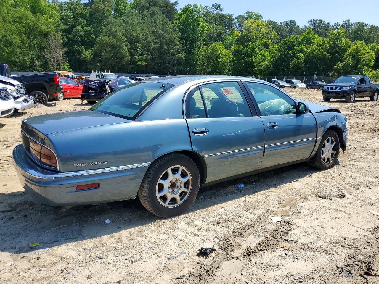 2000 Buick Park Avenue Blue vin: 1G4CW54K5Y4261127