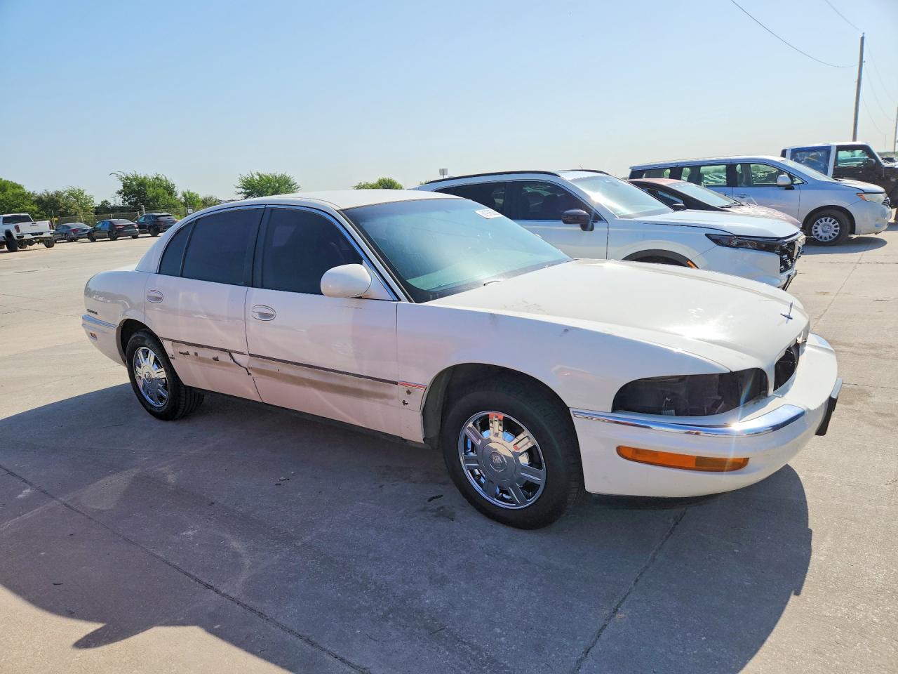 2001 Buick Park Avenue White vin: 1G4CW54K614205221