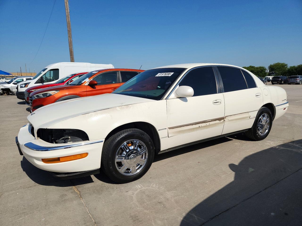 2001 Buick Park Avenue White vin: 1G4CW54K614205221