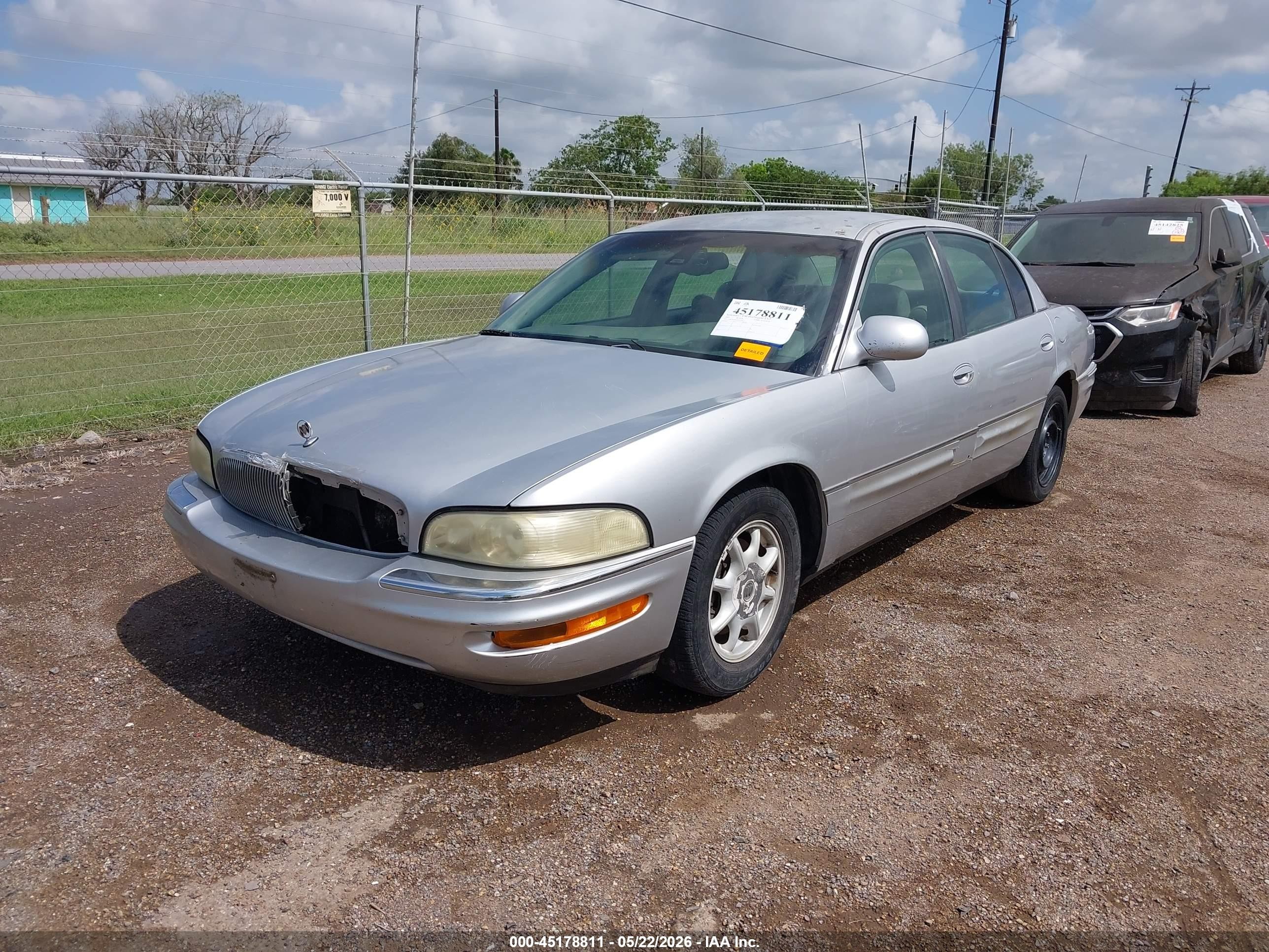 2003 Buick Park Avenue   Gray vin: 1G4CW54K634153091