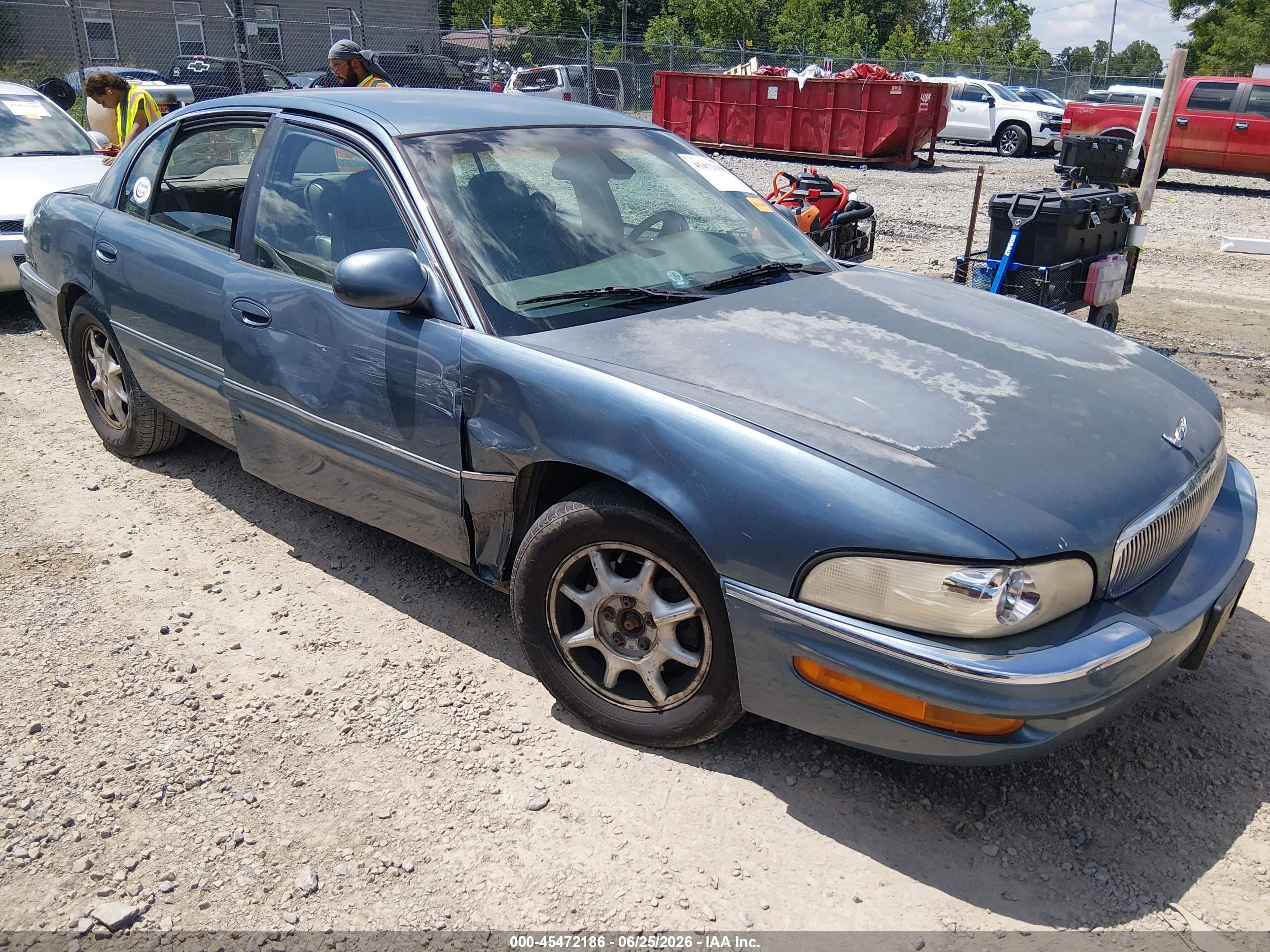 2001 Buick Park Avenue   Light Blue vin: 1G4CW54K714135566