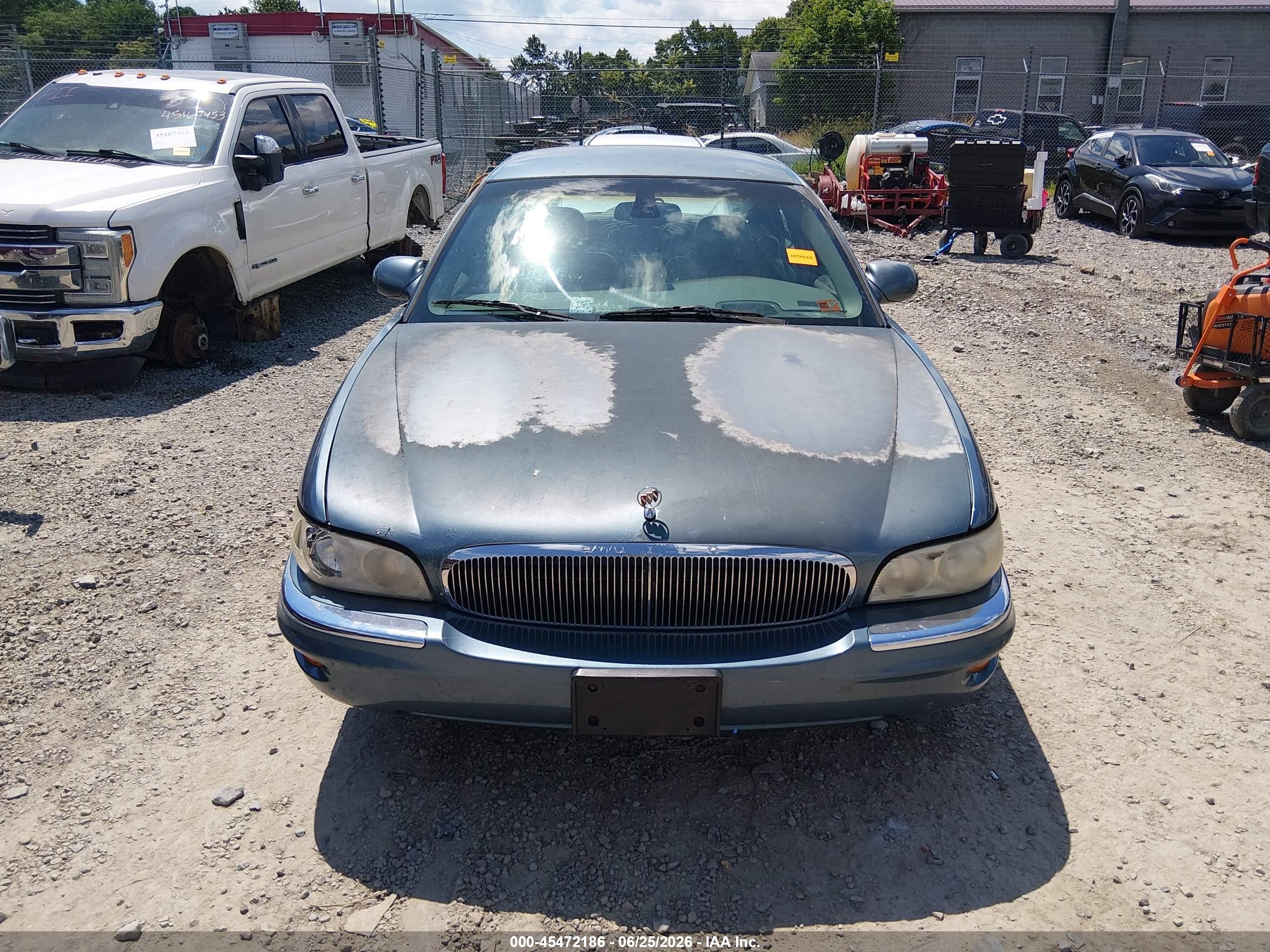 2001 Buick Park Avenue   Light Blue vin: 1G4CW54K714135566