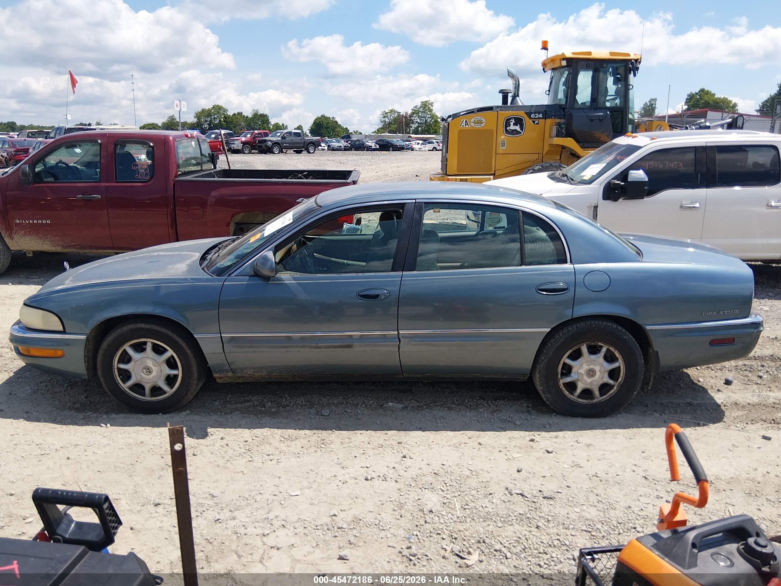 2001 Buick Park Avenue   Light Blue vin: 1G4CW54K714135566