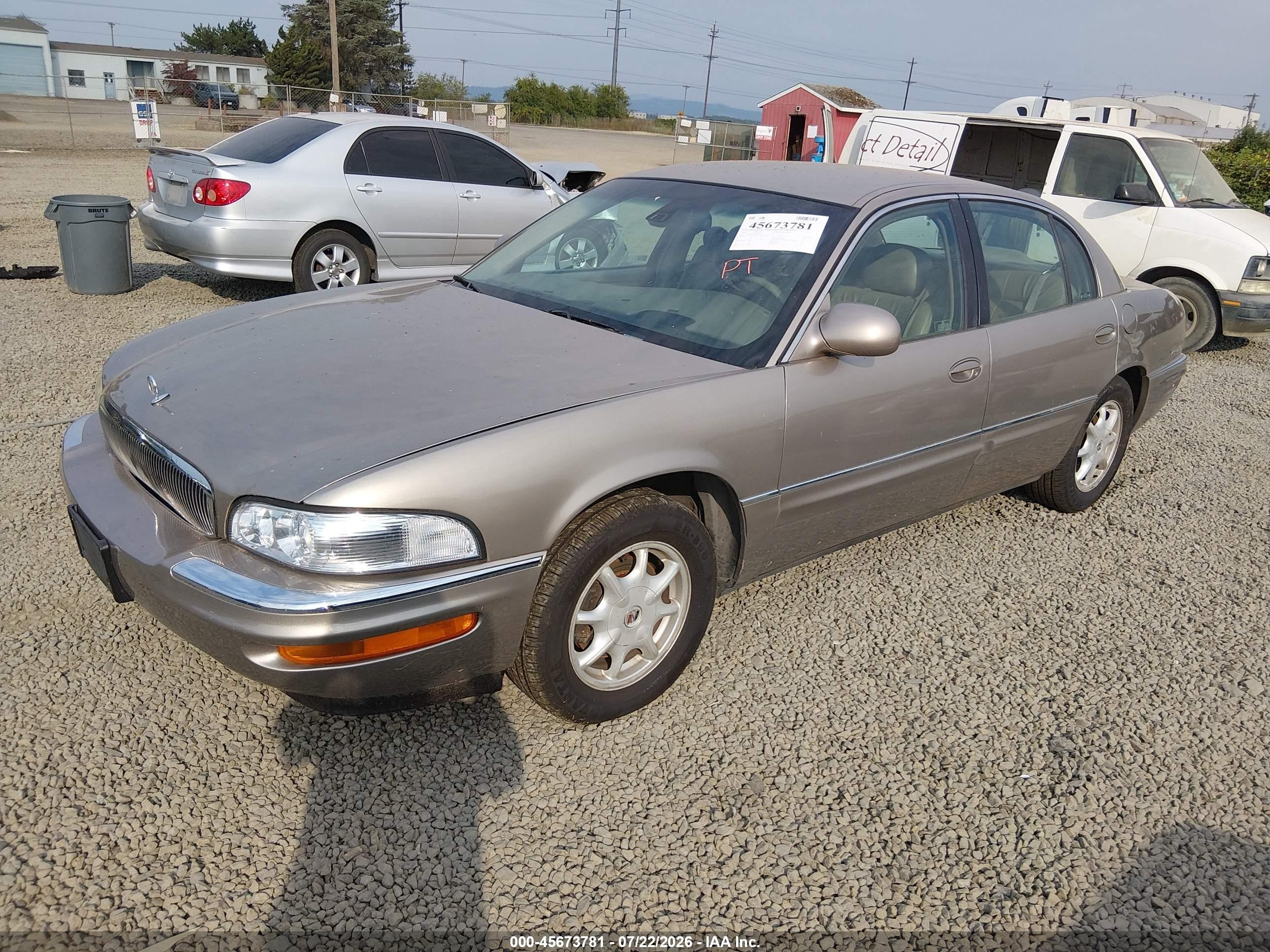 2002 Buick Park Avenue   Tan vin: 1G4CW54K724193159