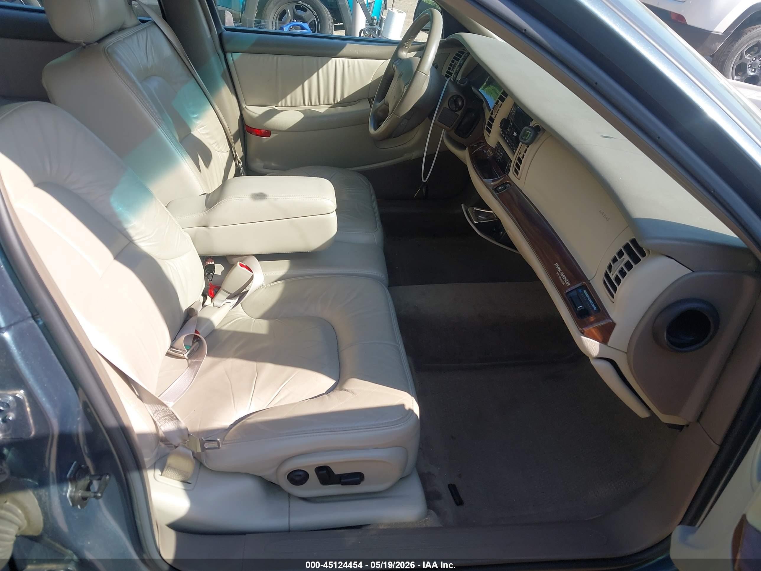2002 Buick Park Avenue   Light Blue vin: 1G4CW54K724233045