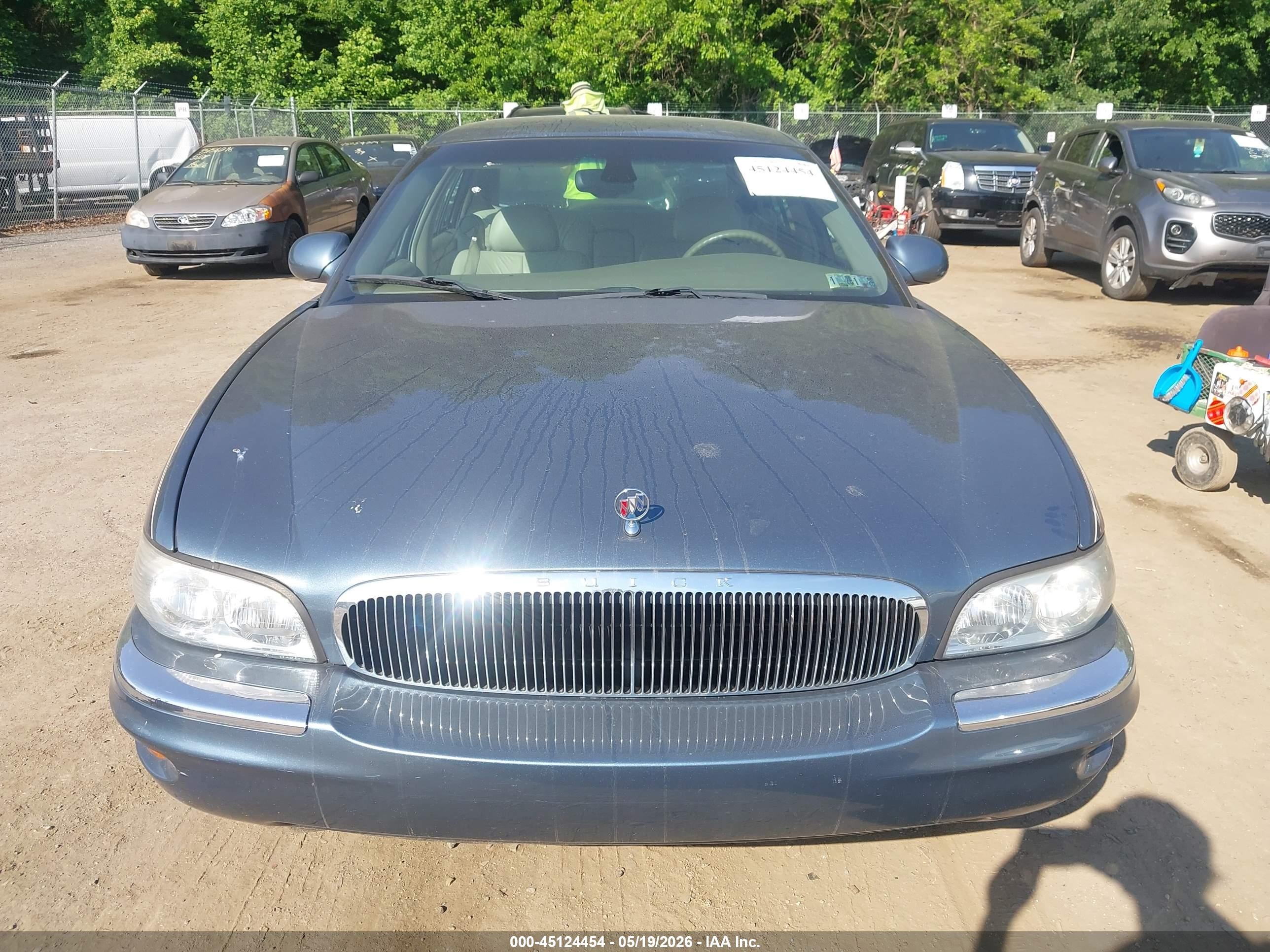 2002 Buick Park Avenue   Light Blue vin: 1G4CW54K724233045