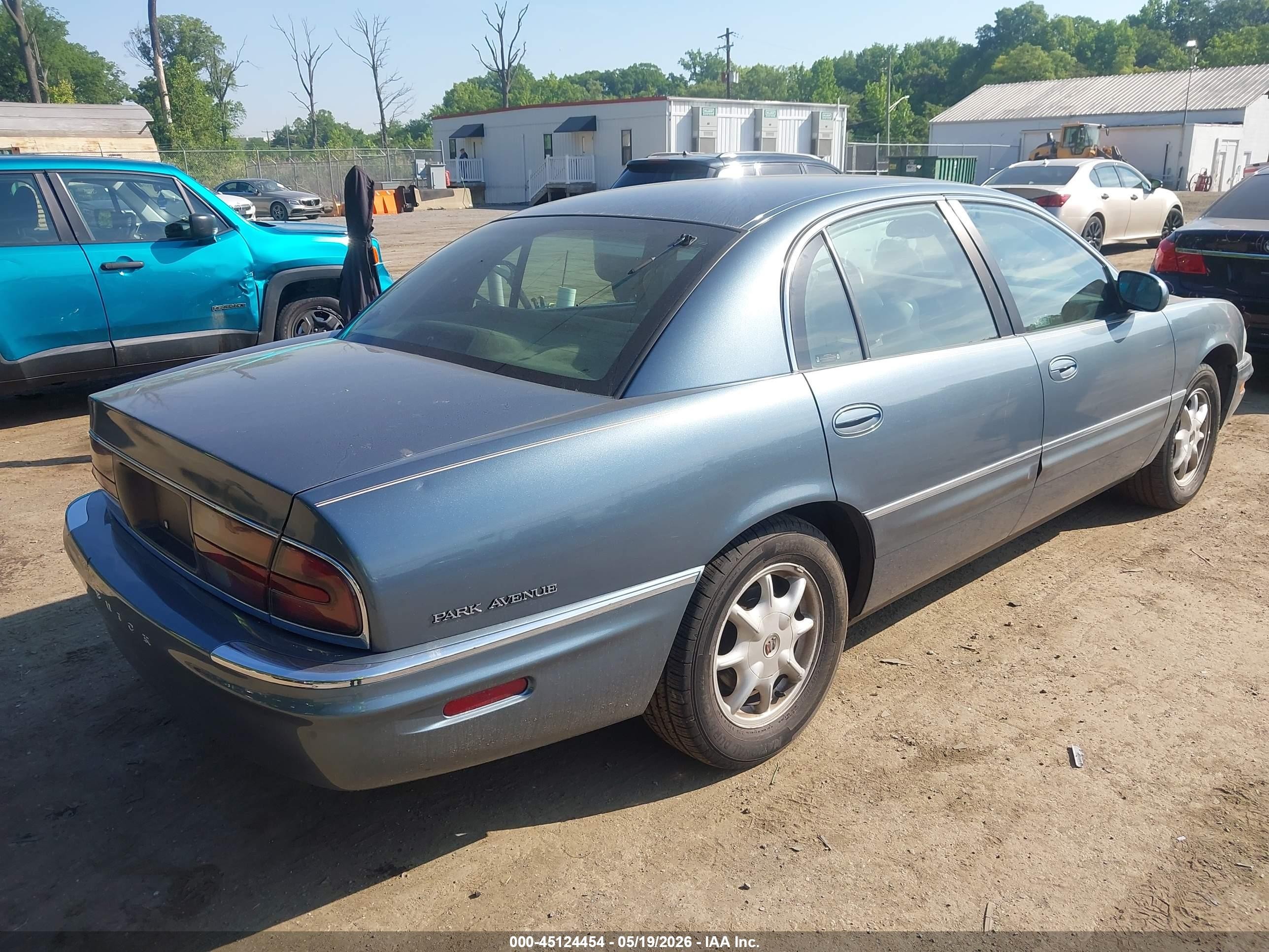 2002 Buick Park Avenue   Light Blue vin: 1G4CW54K724233045