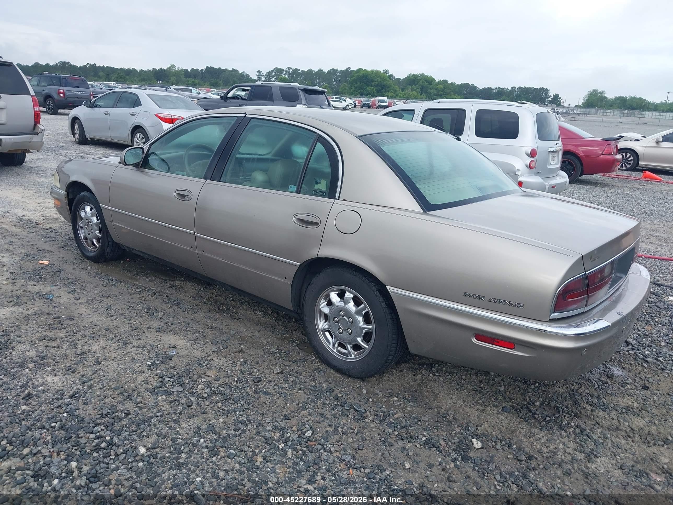 2003 Buick Park Avenue   Cream vin: 1G4CW54K734113876