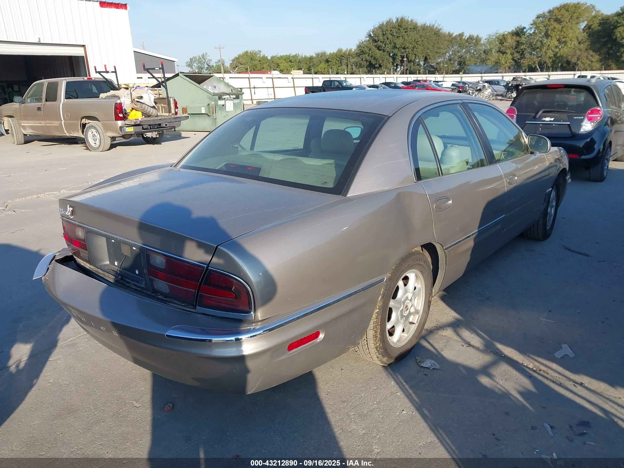 2003 Buick Park Avenue   Gold vin: 1G4CW54K734134467