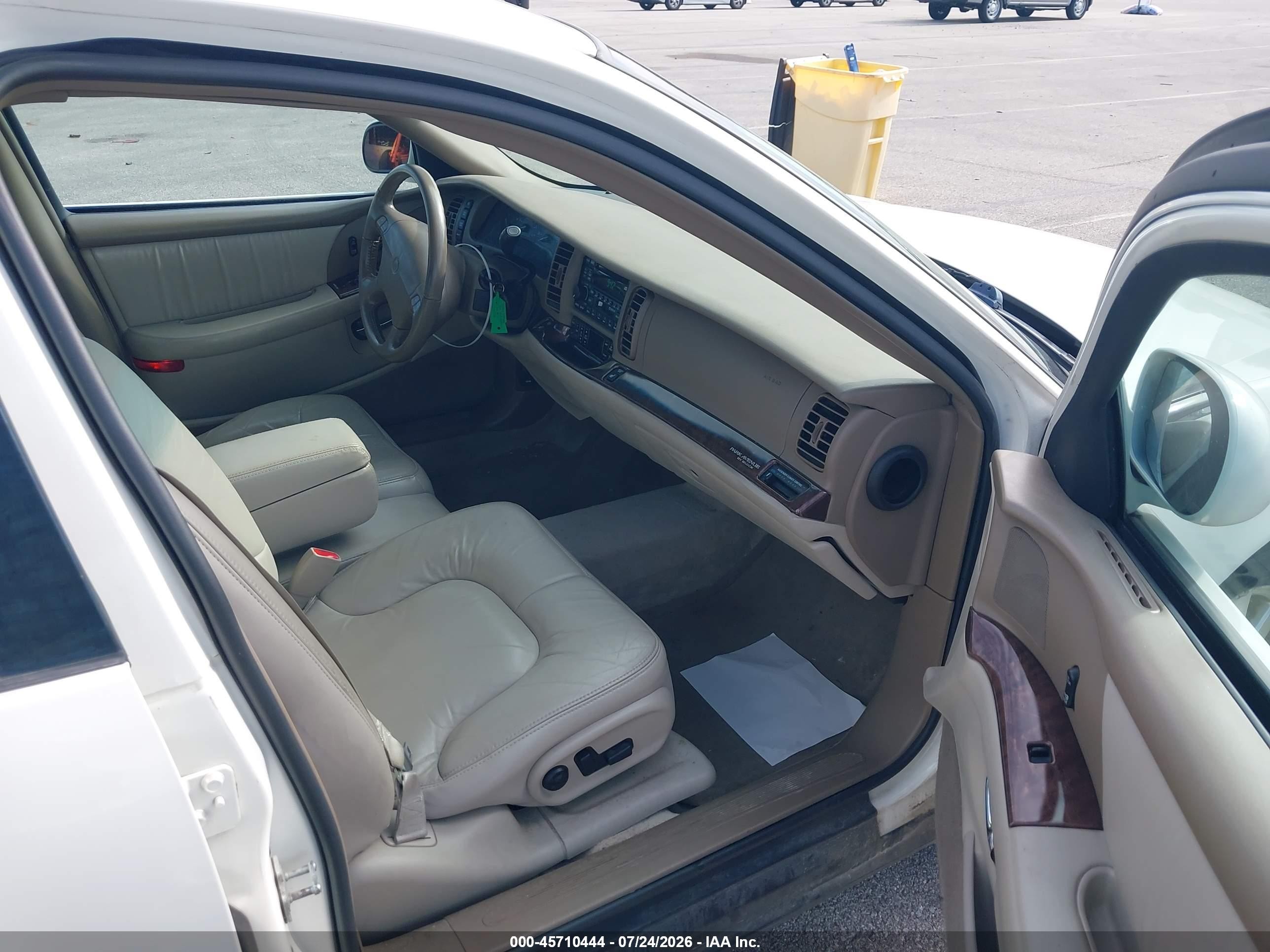 2004 Buick Park Avenue   White vin: 1G4CW54K744152453