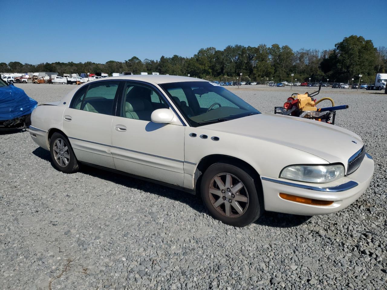2005 Buick Park Avenue White vin: 1G4CW54K754108017