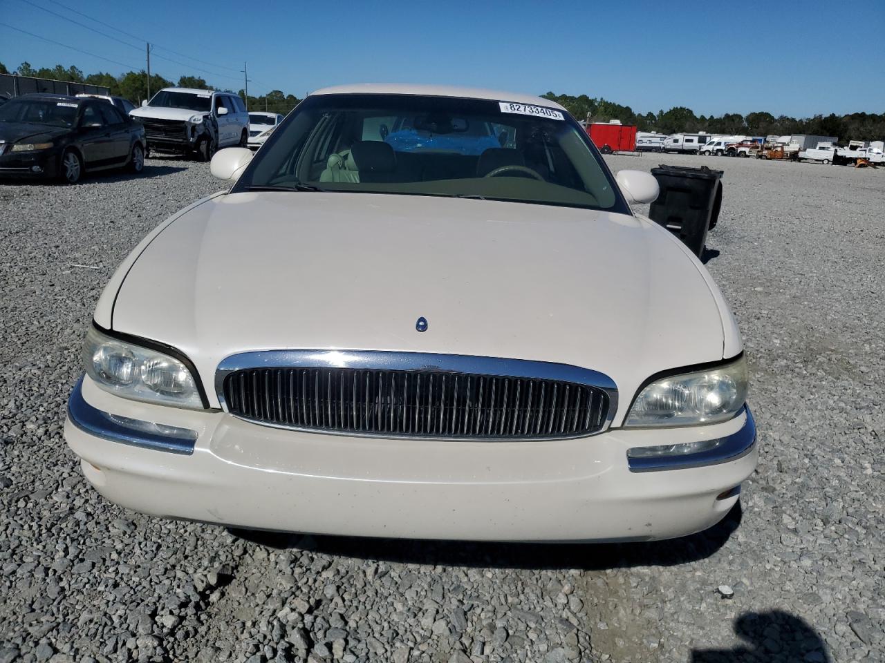 2005 Buick Park Avenue White vin: 1G4CW54K754108017
