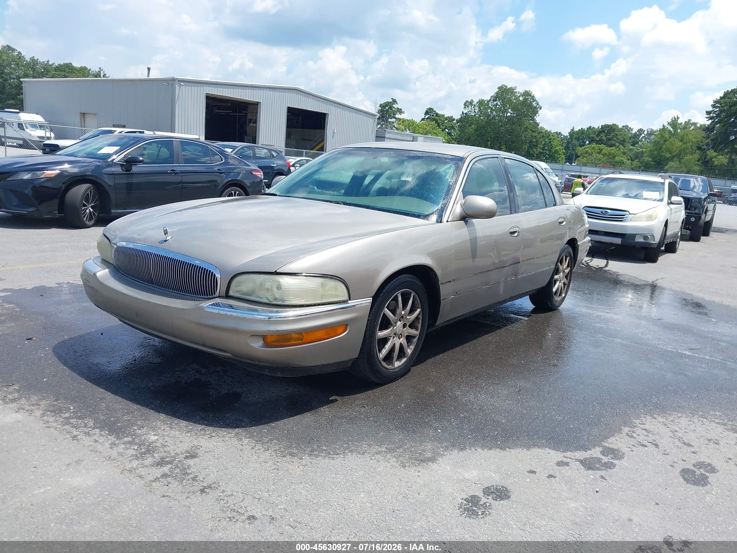 2002 Buick Park Avenue   Tan vin: 1G4CW54K824105140