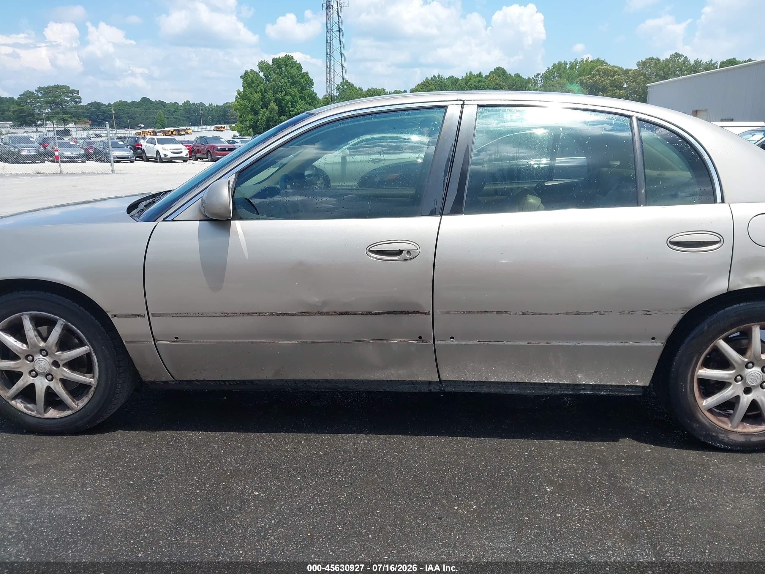 2002 Buick Park Avenue   Tan vin: 1G4CW54K824105140