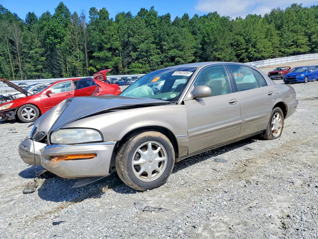 2002 Buick Park Avenue Tan vin: 1G4CW54K824148697