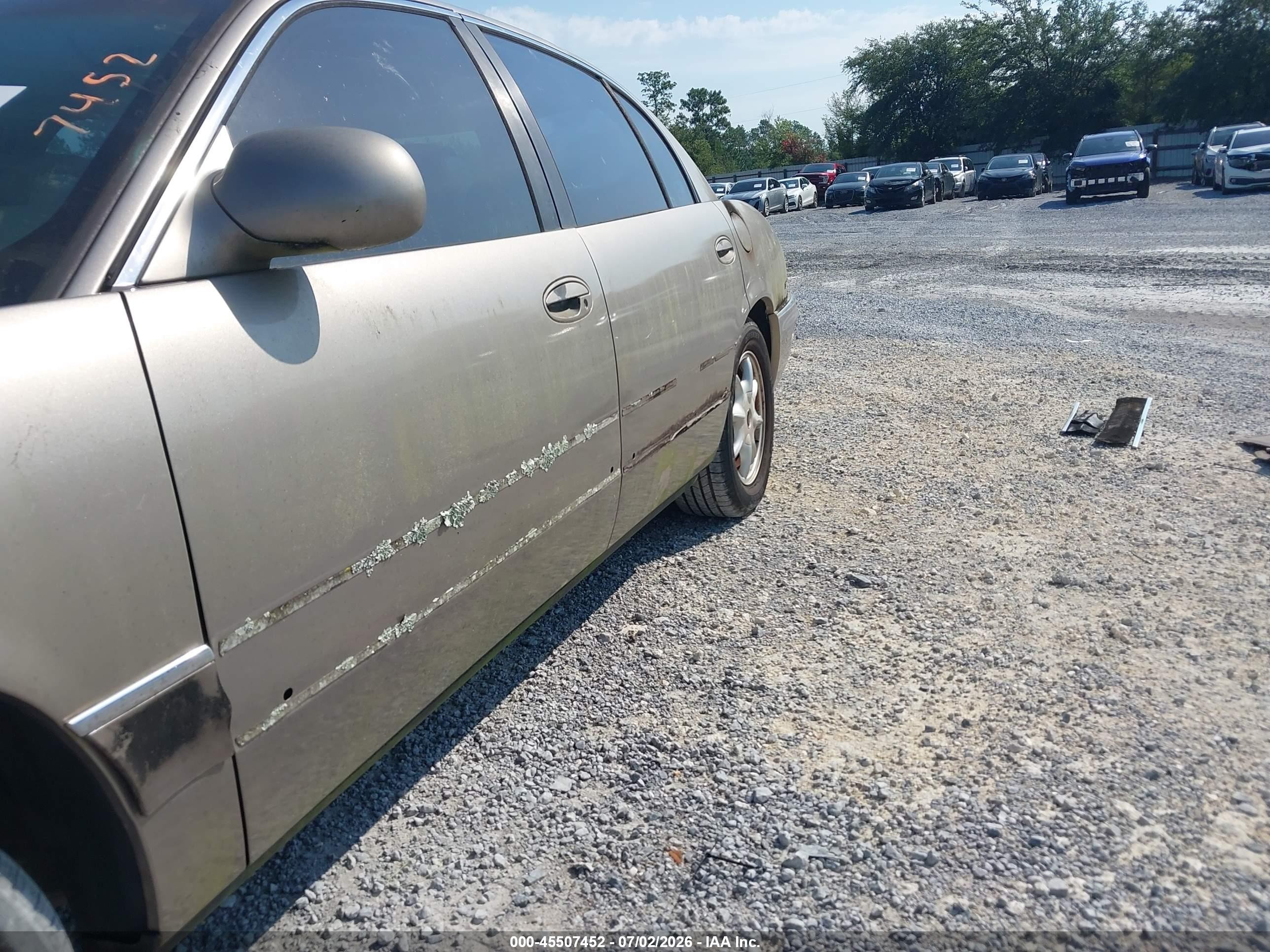 2003 Buick Park Avenue   Champagne vin: 1G4CW54K834111487