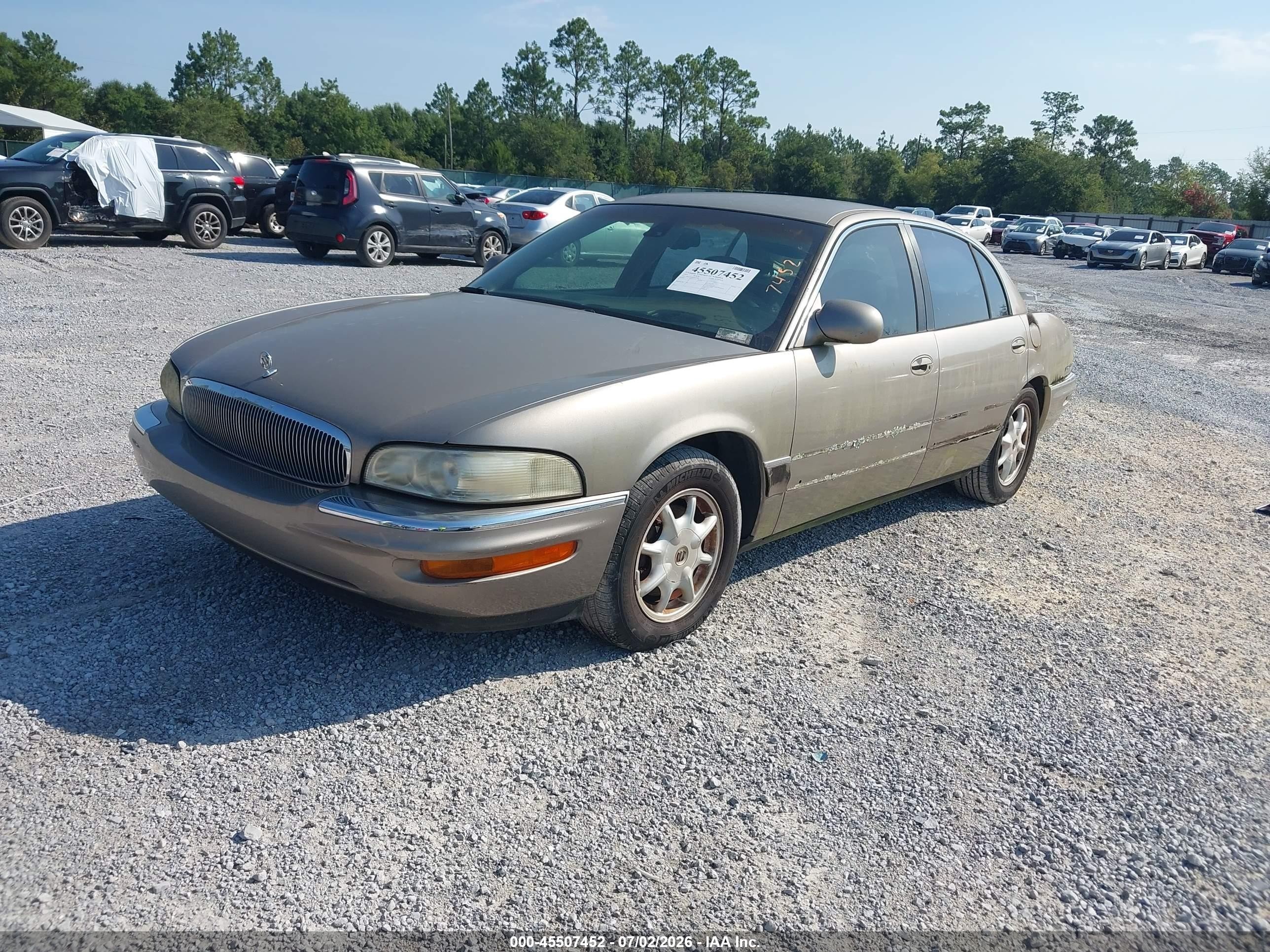 2003 Buick Park Avenue   Champagne vin: 1G4CW54K834111487