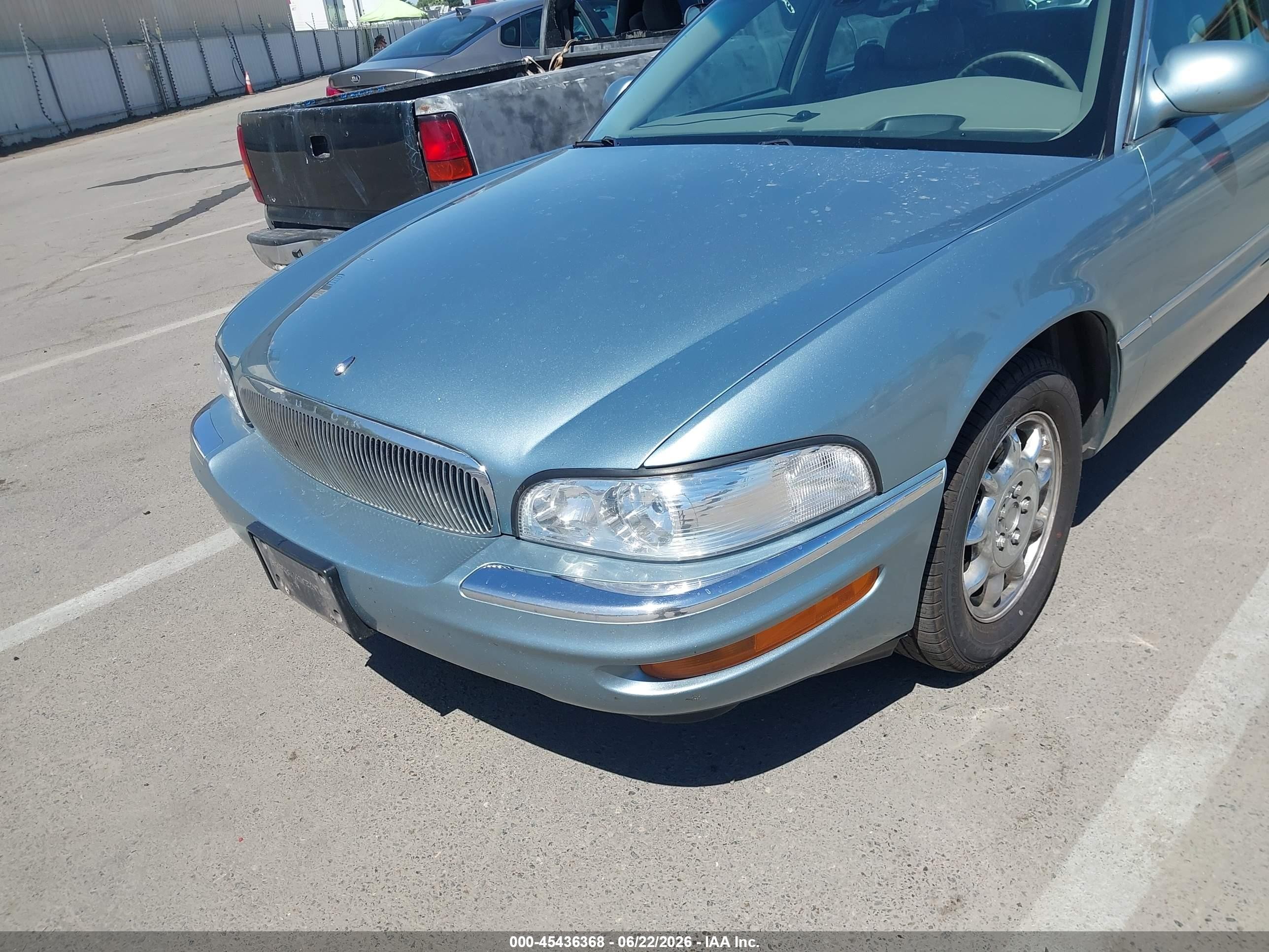 2004 Buick Park Avenue   Light Blue vin: 1G4CW54K844159864