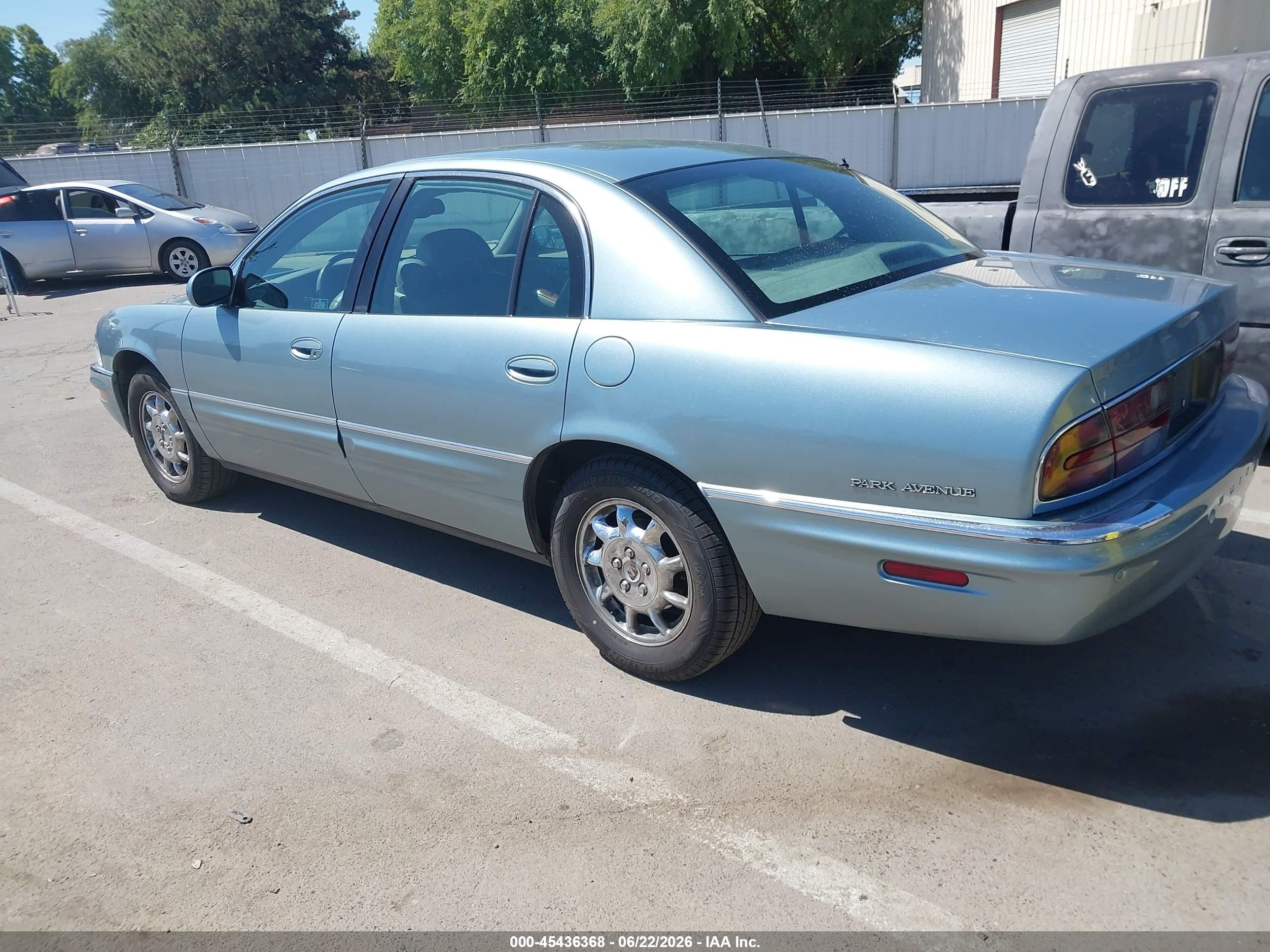 2004 Buick Park Avenue   Light Blue vin: 1G4CW54K844159864