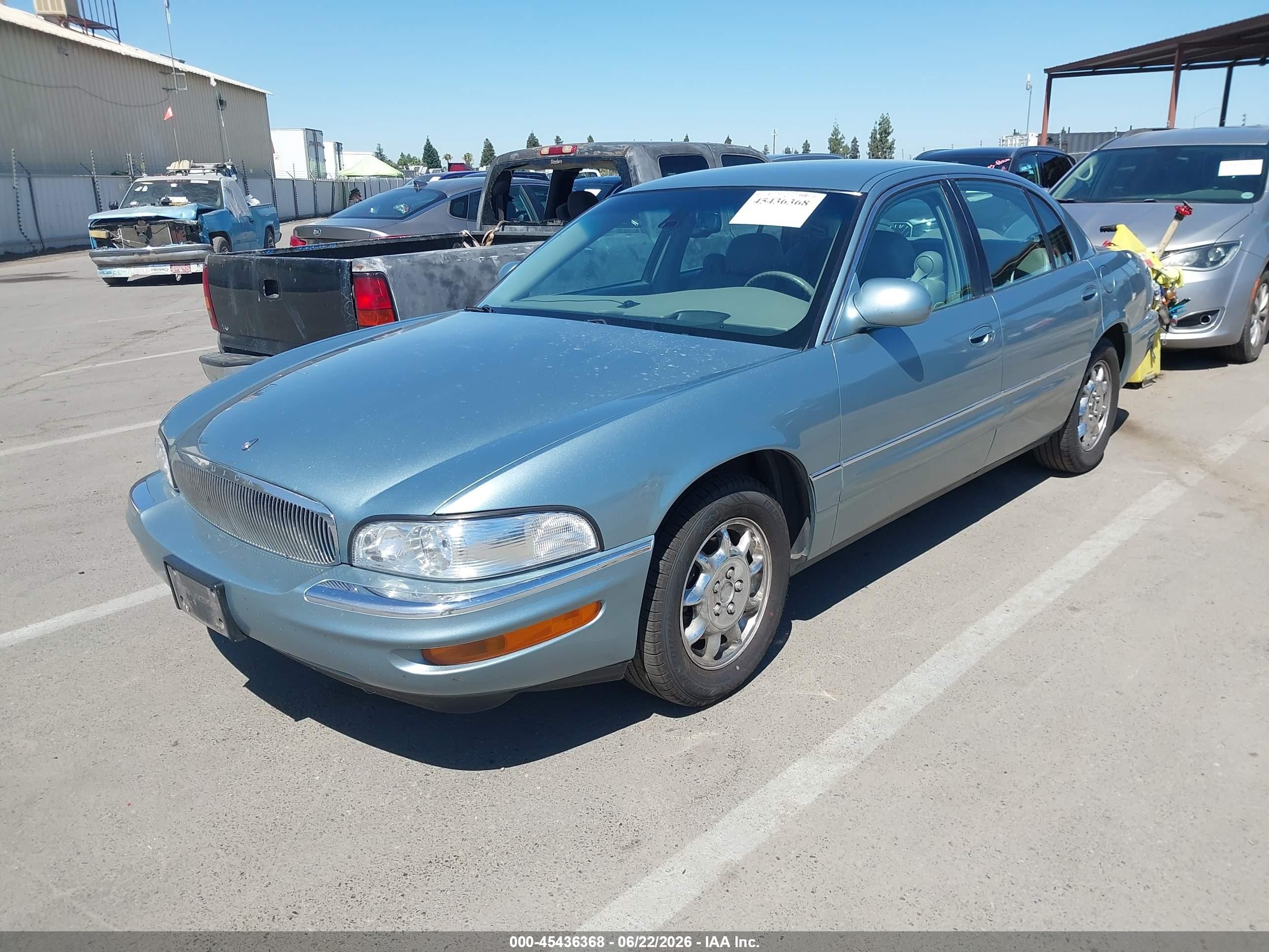 2004 Buick Park Avenue   Light Blue vin: 1G4CW54K844159864