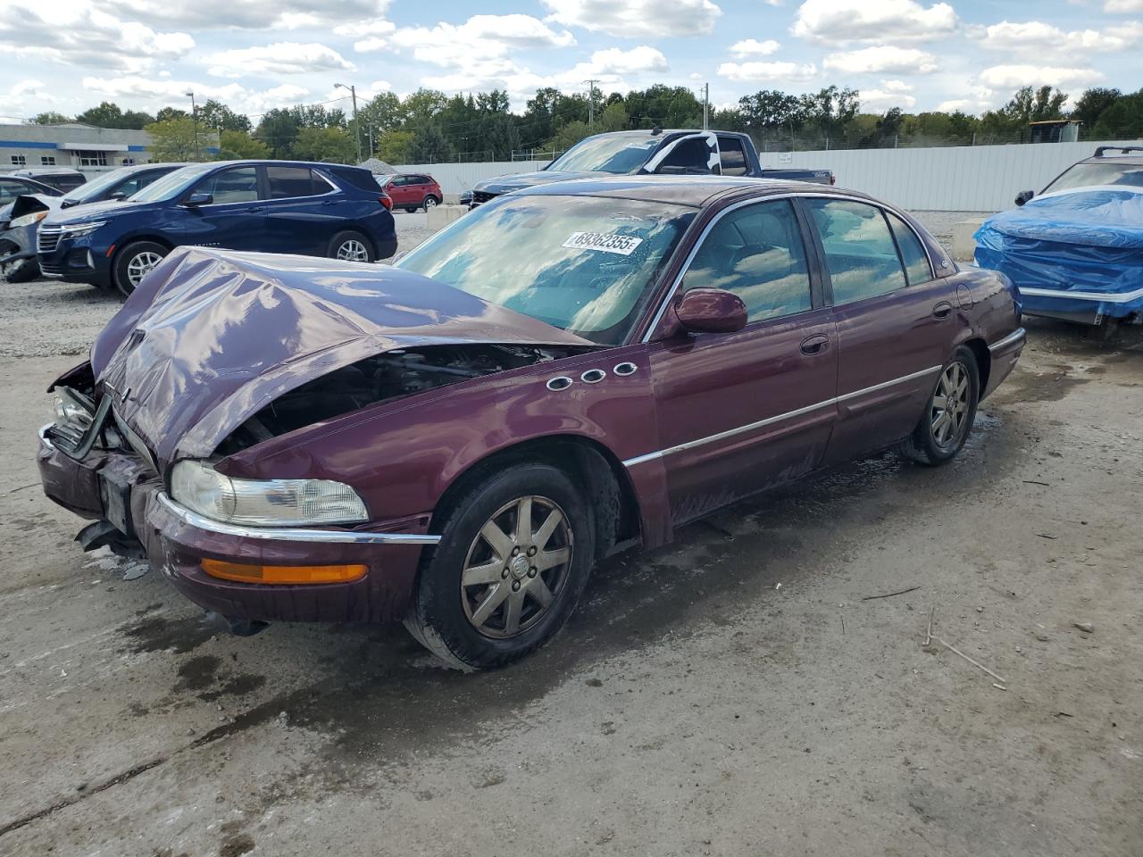 2005 Buick Park Avenue Burgundy vin: 1G4CW54K854104929