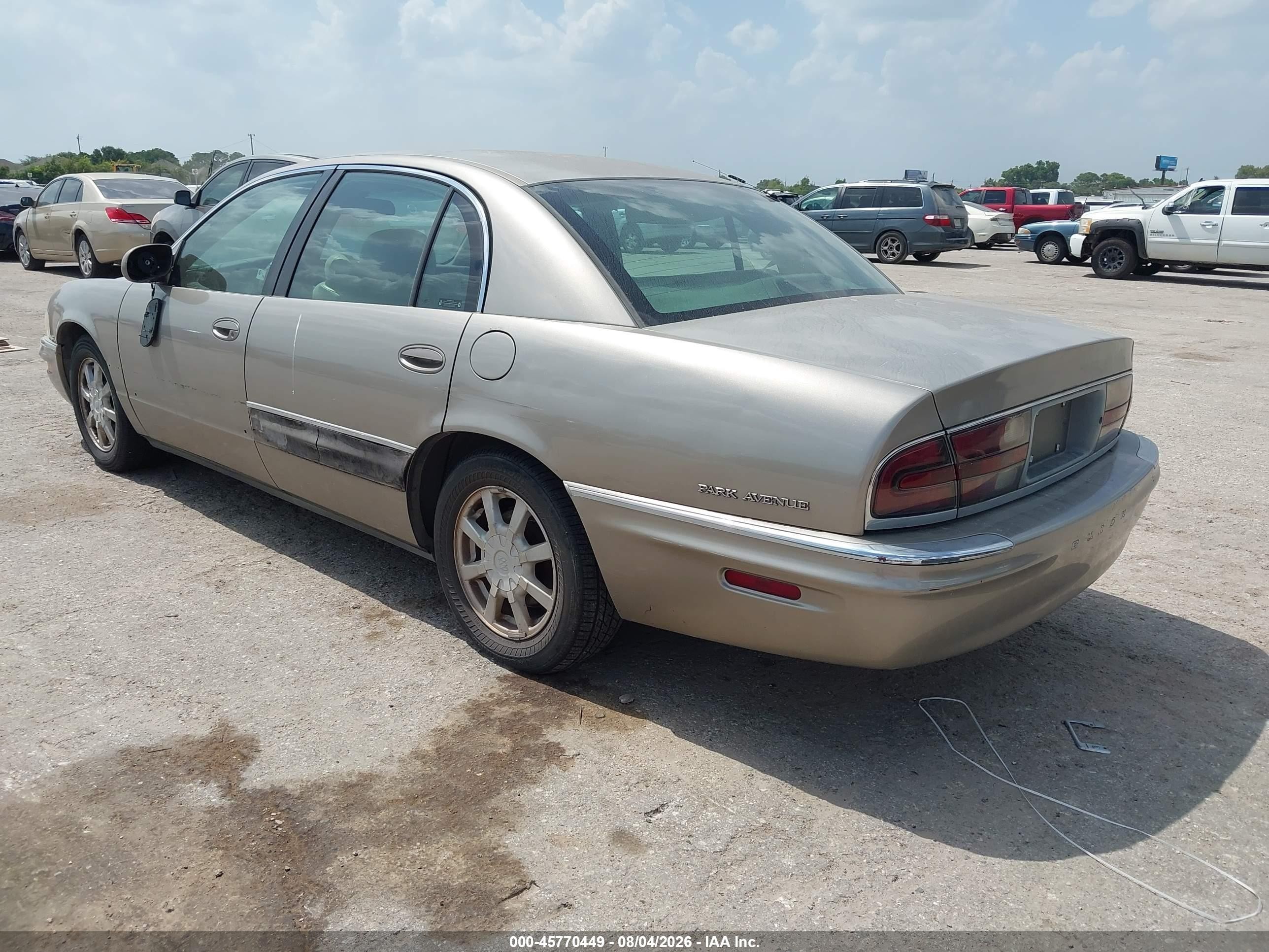 2002 Buick Park Avenue   Beige vin: 1G4CW54K924181322