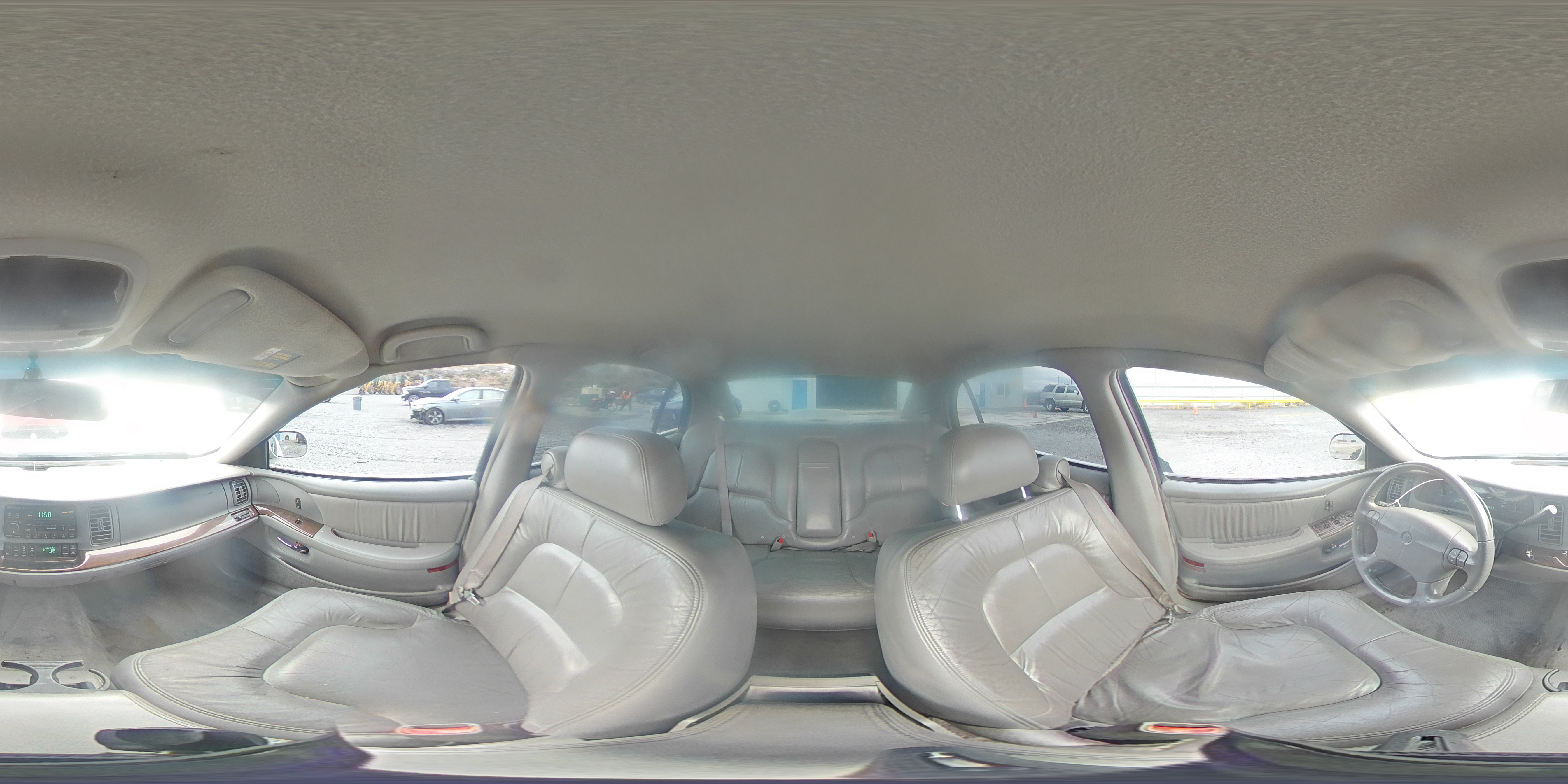 2004 Buick Park Avenue White vin: 1G4CW54K944100547
