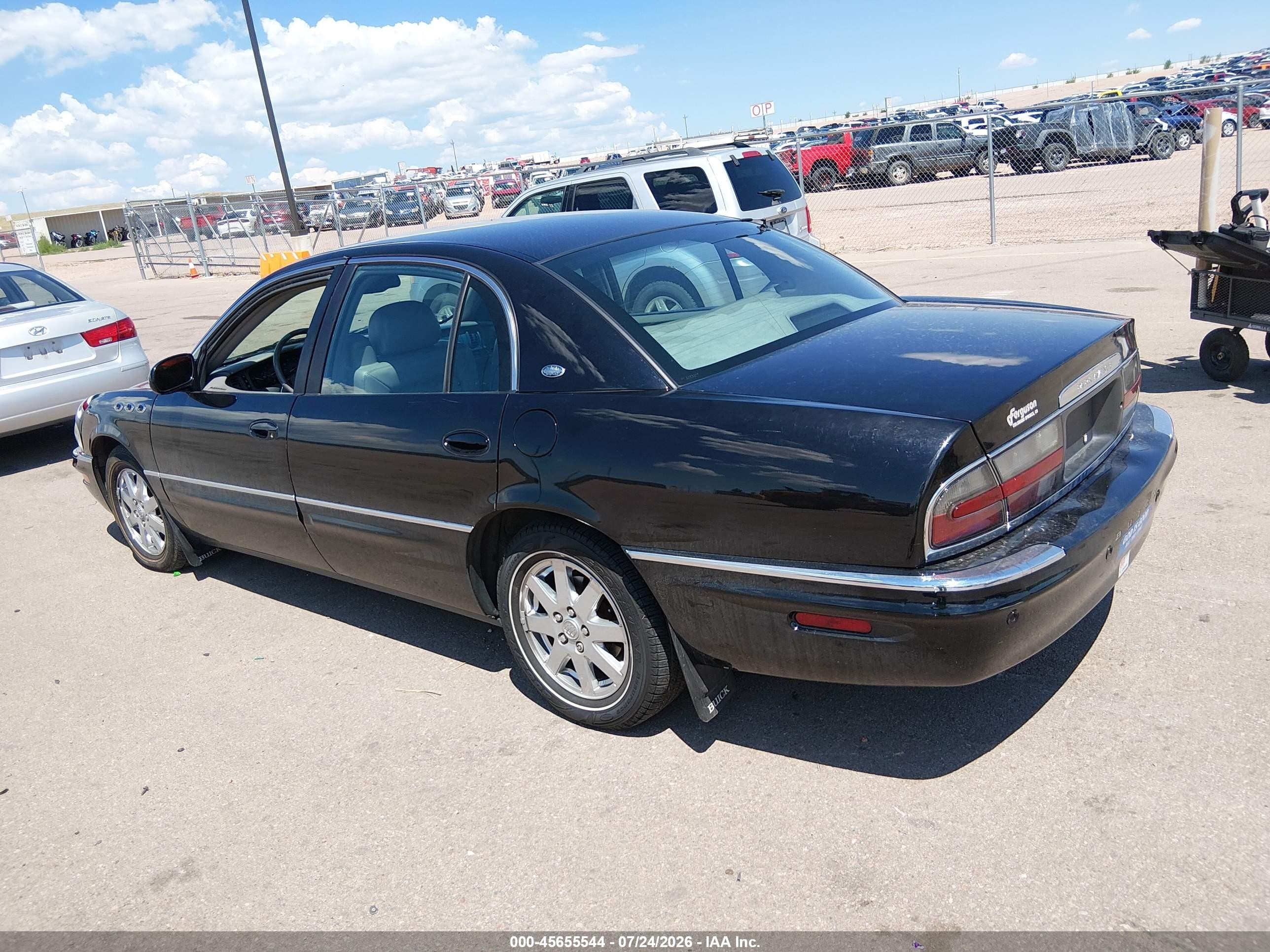 2005 Buick Park Avenue   Black vin: 1G4CW54K954105202