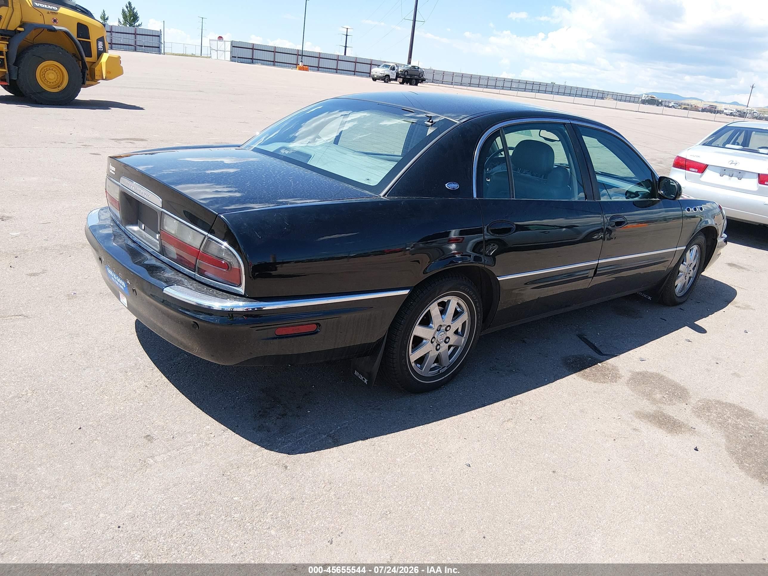 2005 Buick Park Avenue   Black vin: 1G4CW54K954105202