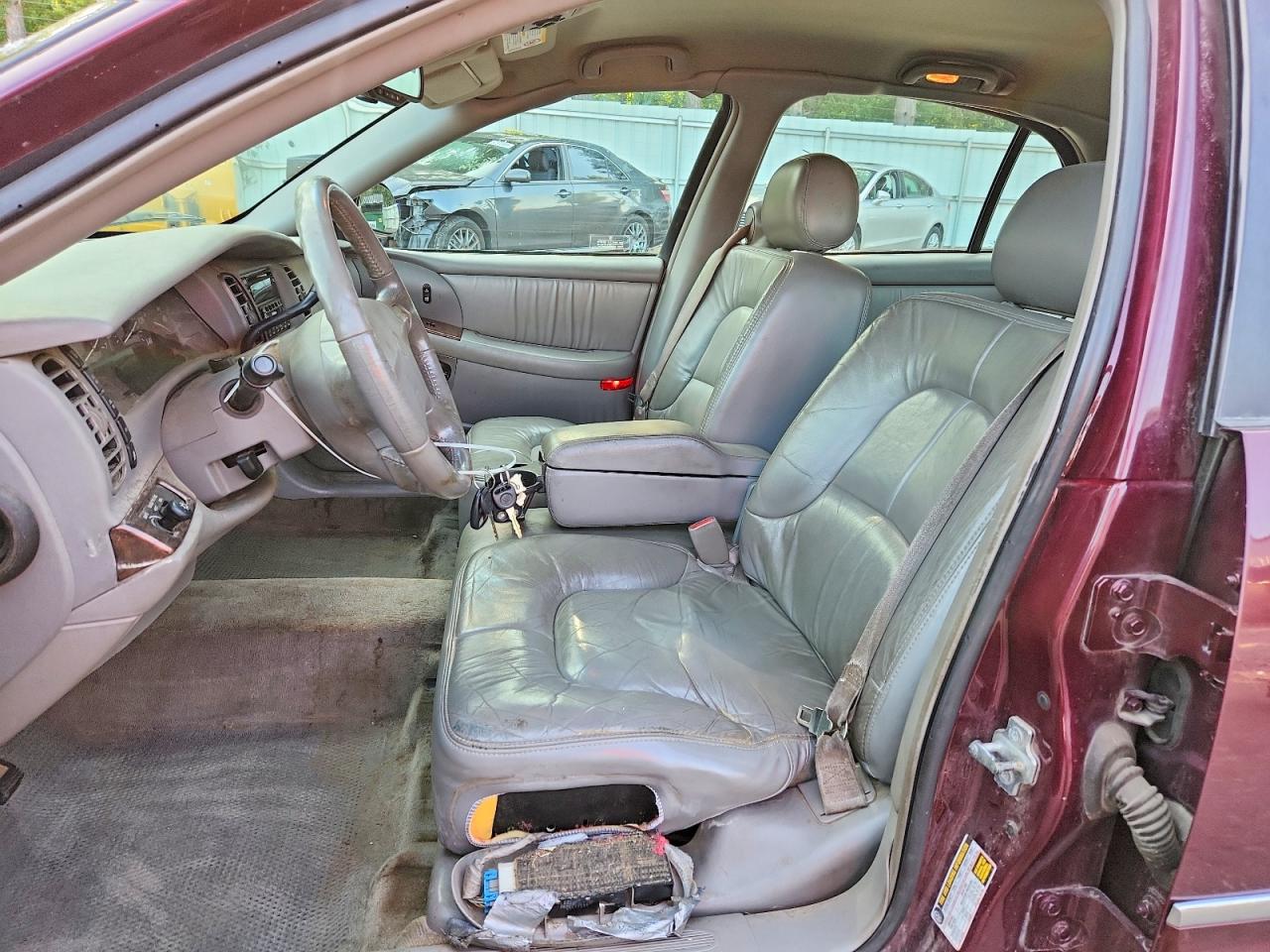 2005 Buick Park Avenue Maroon vin: 1G4CW54K954108486