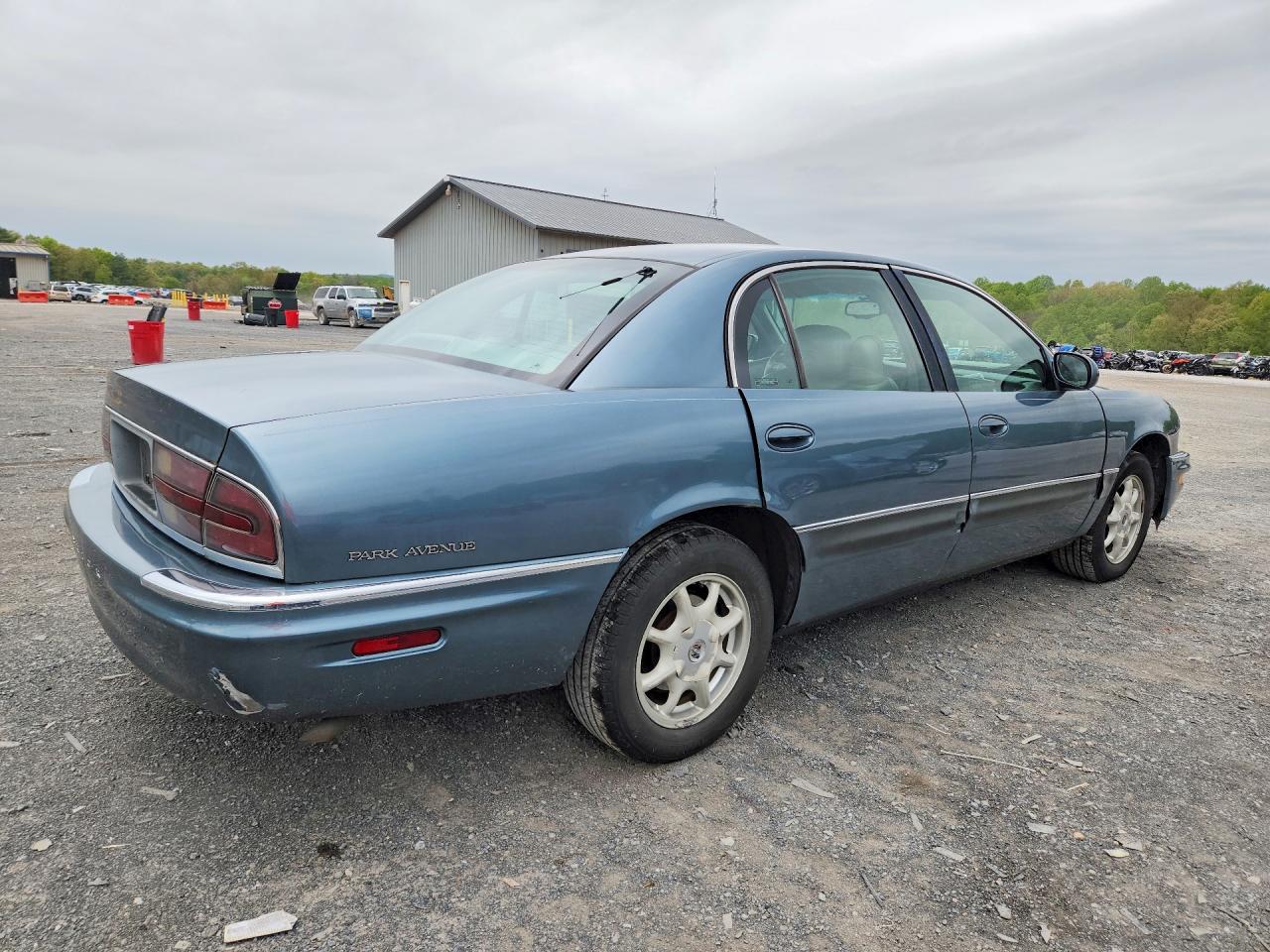 2001 Buick Park Avenue Blue vin: 1G4CW54KX14184275