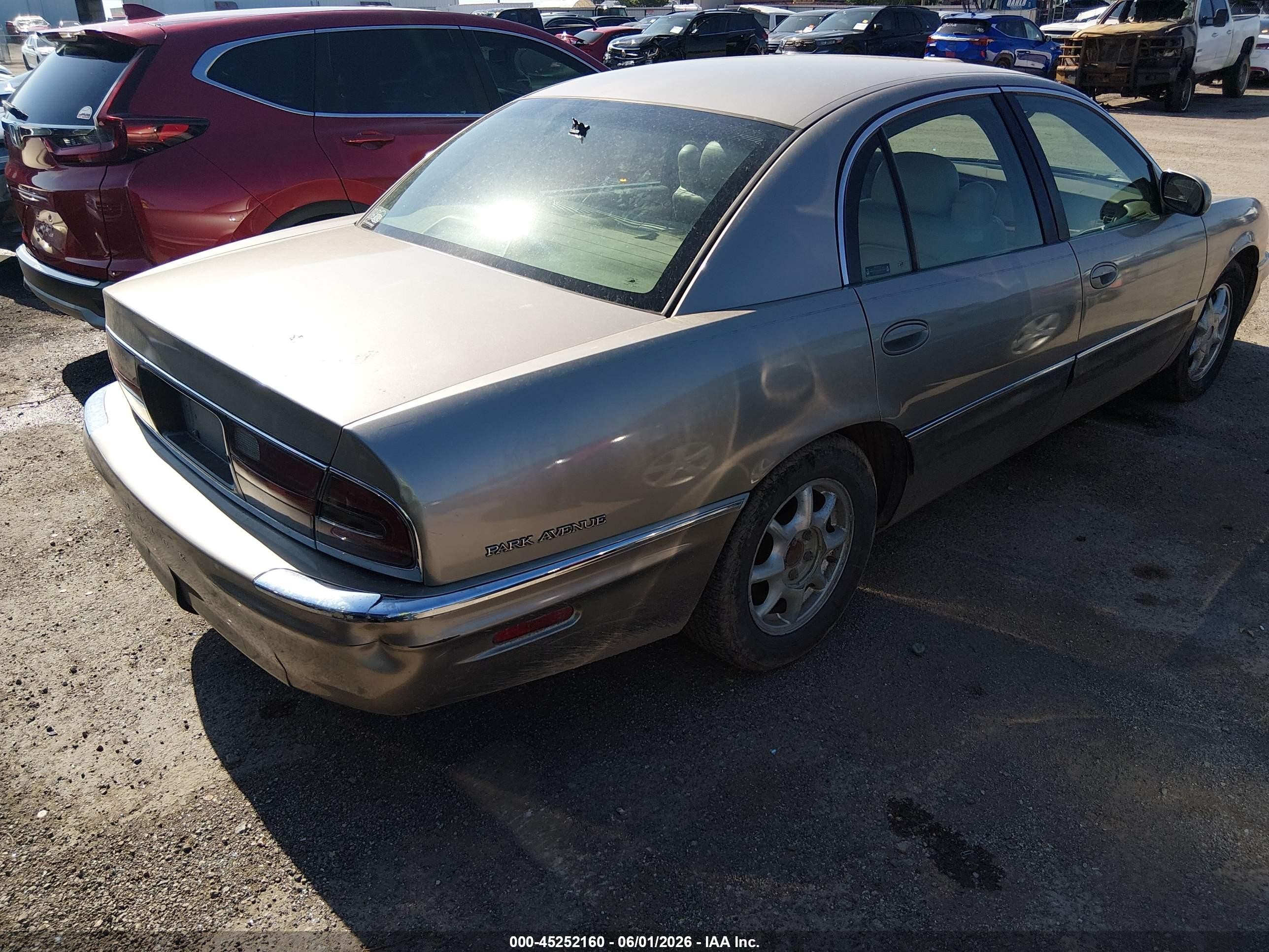 2002 Buick Park Avenue   Коричневый vin: 1G4CW54KX24140052