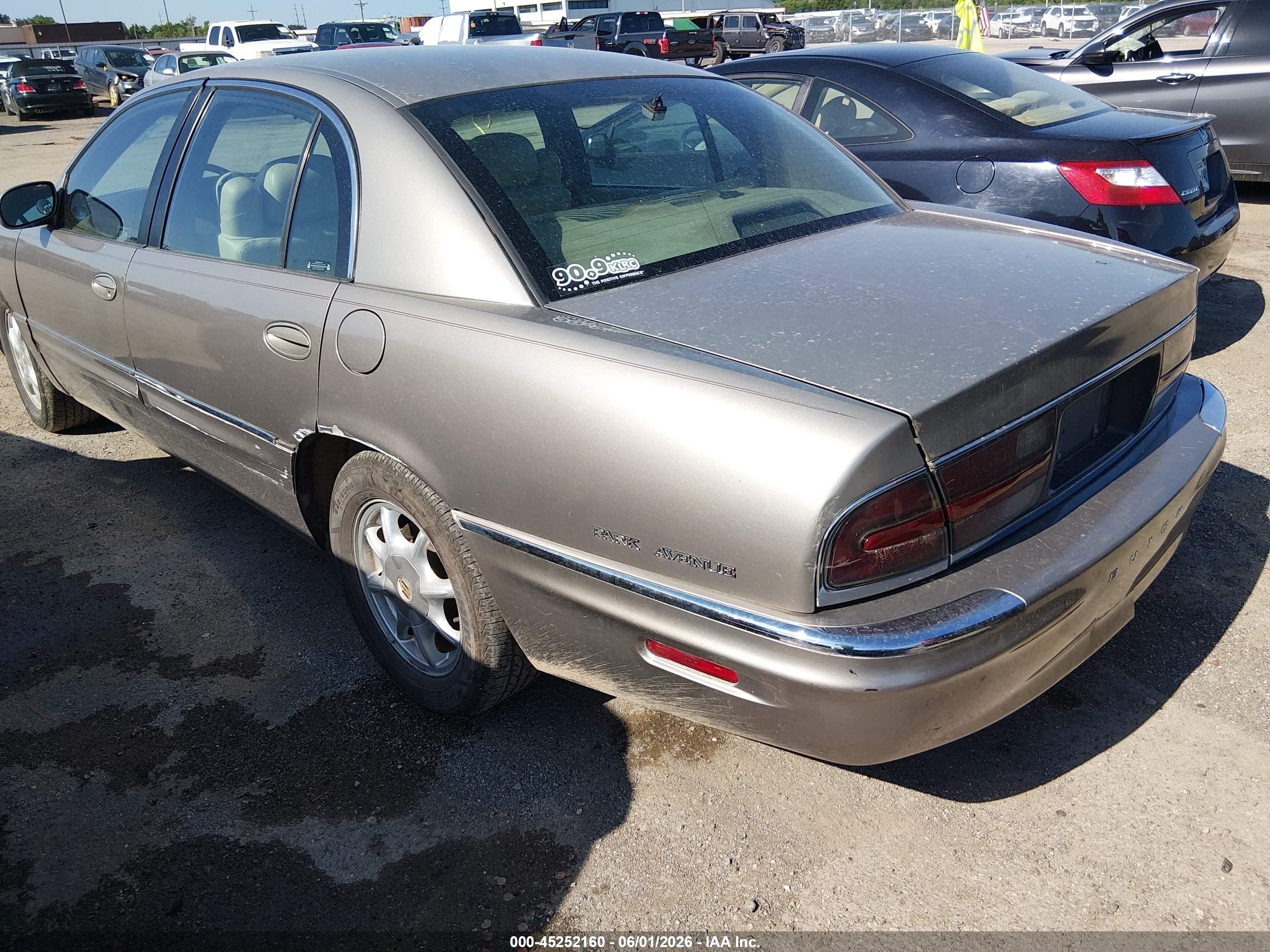2002 Buick Park Avenue   Коричневый vin: 1G4CW54KX24140052