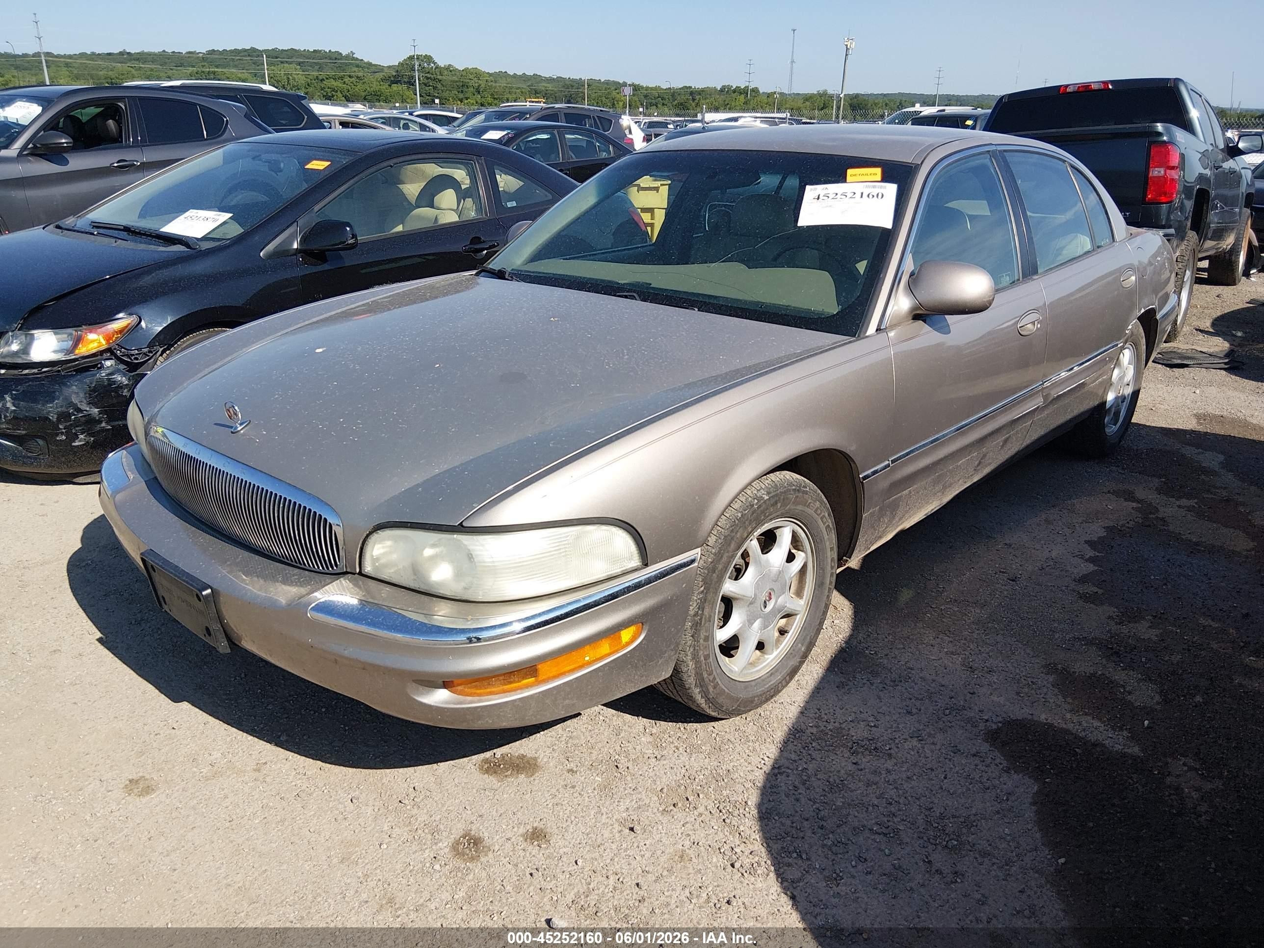 2002 Buick Park Avenue   Коричневый vin: 1G4CW54KX24140052