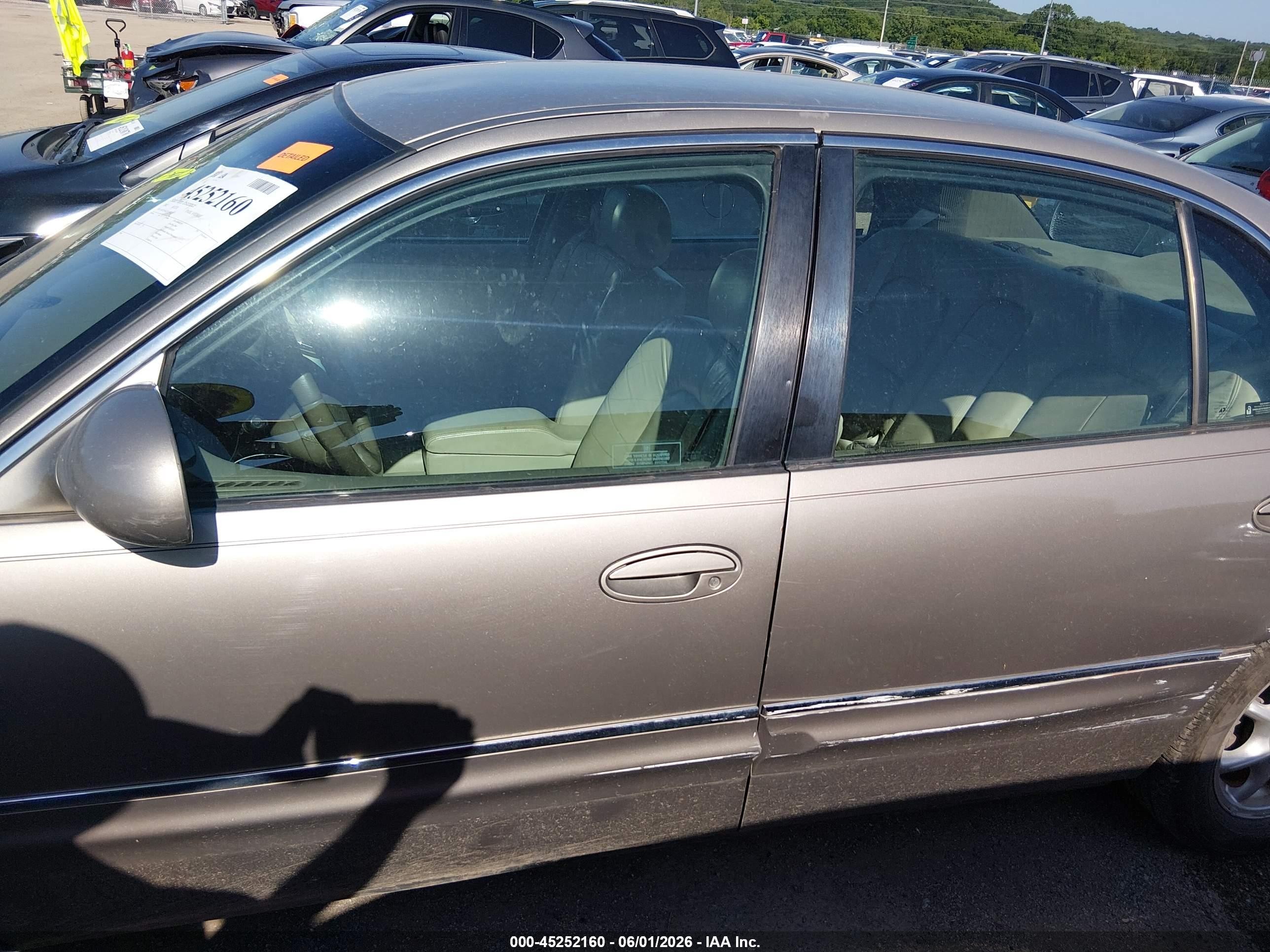2002 Buick Park Avenue   Коричневый vin: 1G4CW54KX24140052