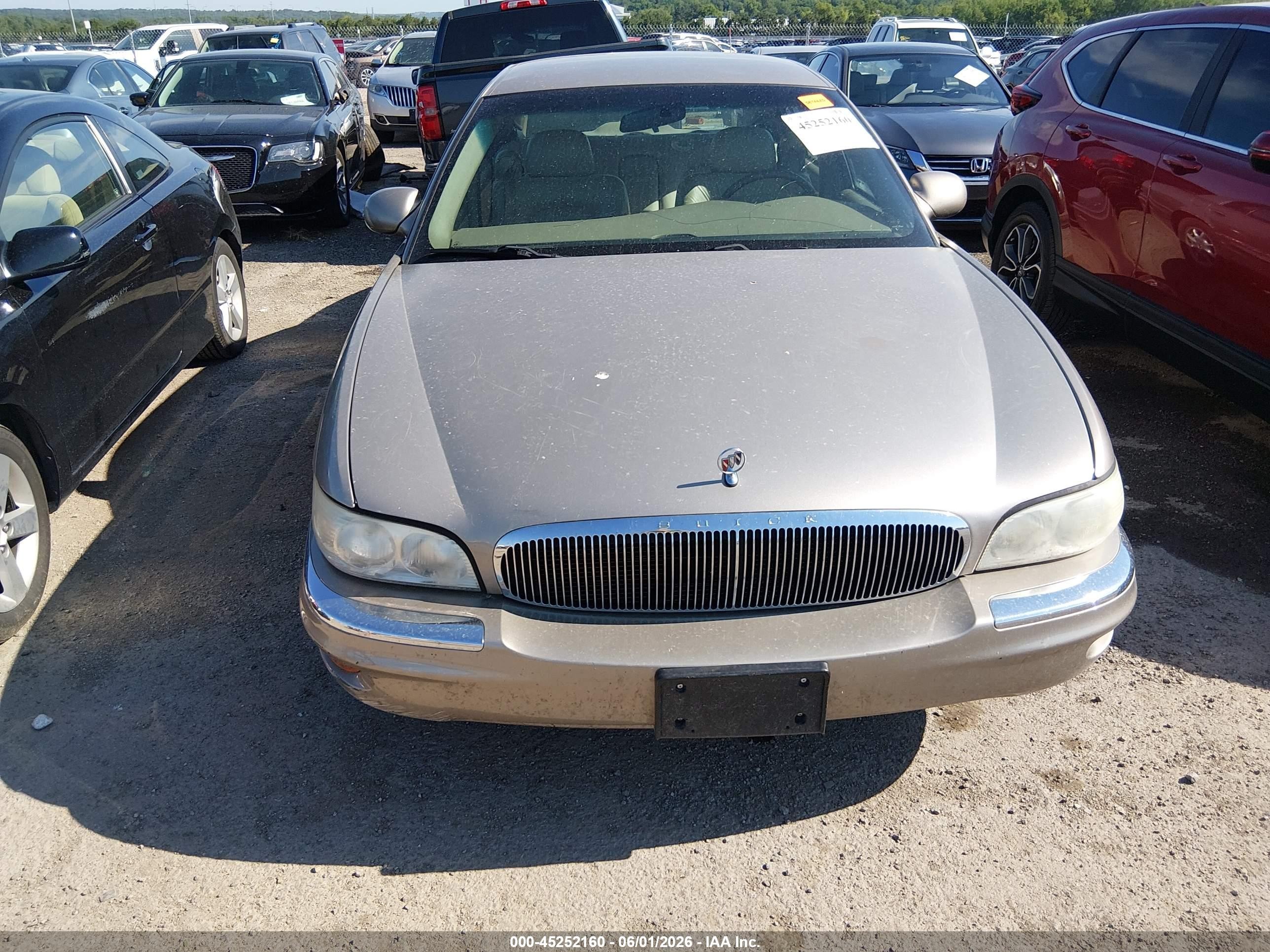 2002 Buick Park Avenue   Коричневый vin: 1G4CW54KX24140052