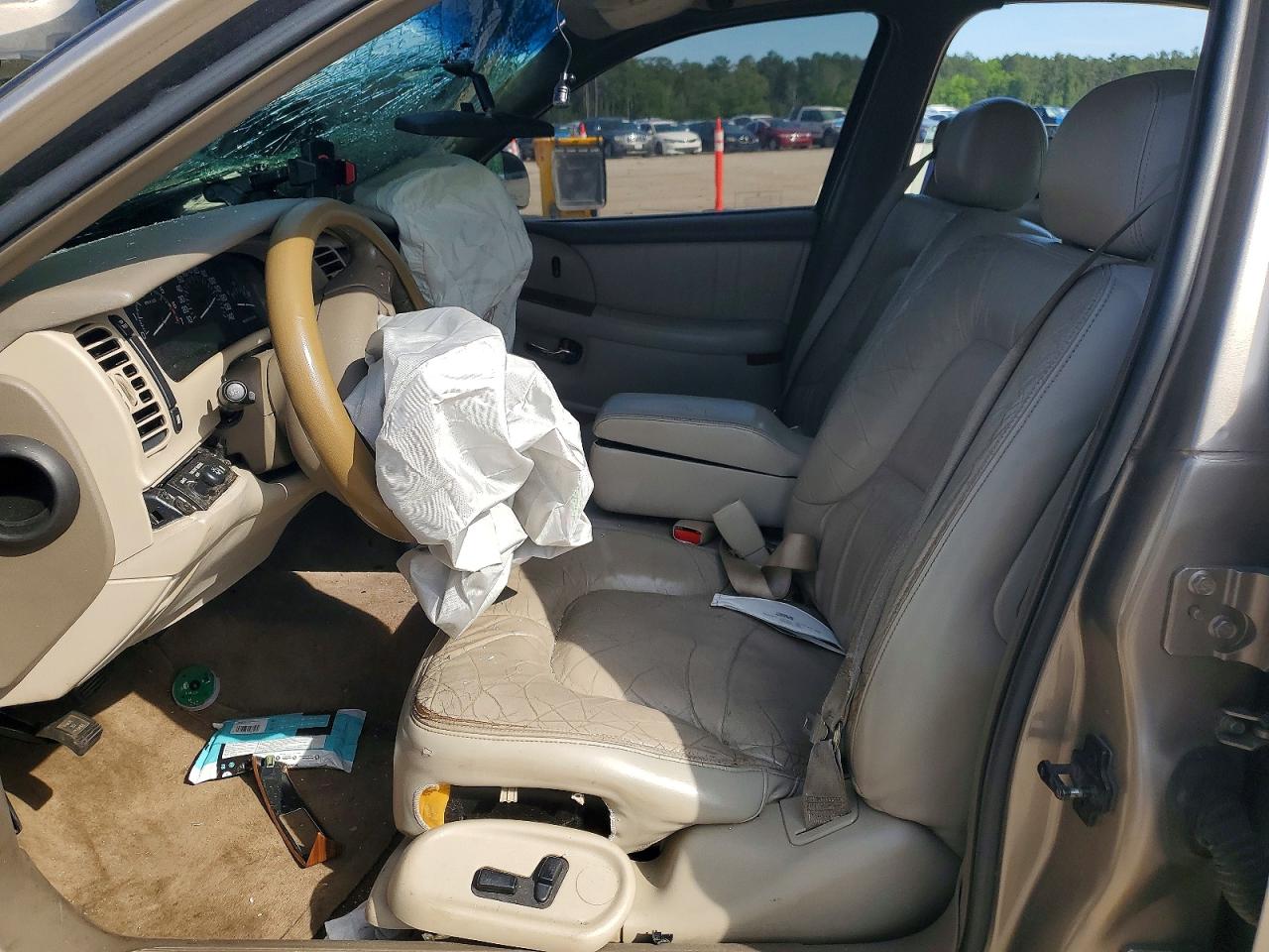 2002 Buick Park Avenue Tan vin: 1G4CW54KX24189588